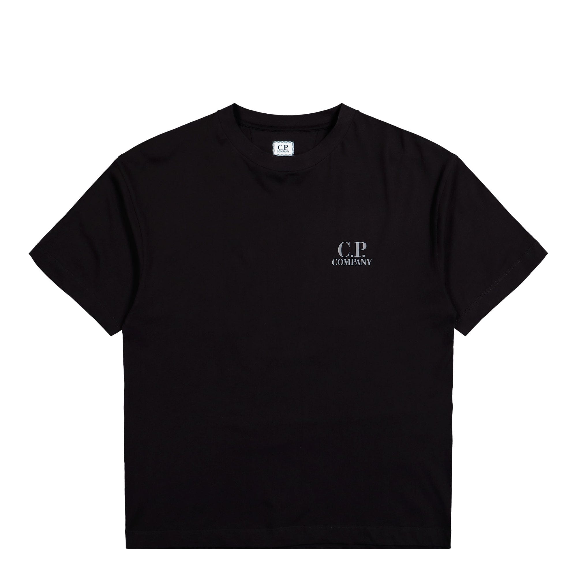 C.P. Company 30/1 Jersey Short Sleeve Logo T - Shirt