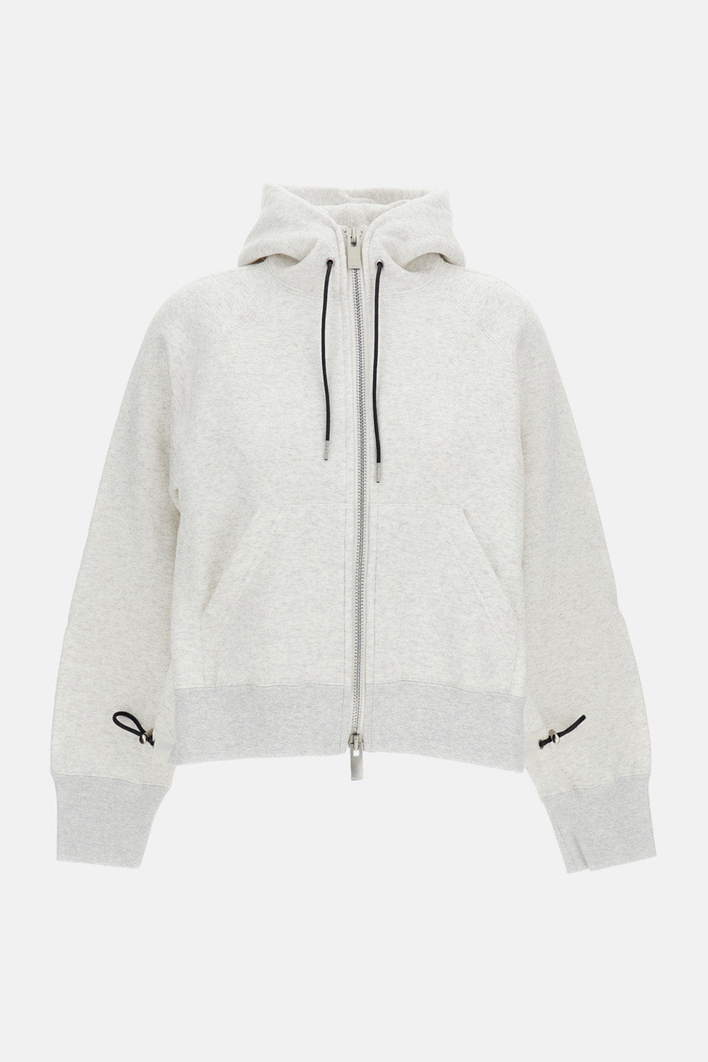Sacai FELPA CON CAPPUCCIO IN JERSEY DI COTONE