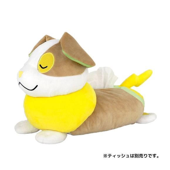 Pokémon Sanei Pokemon Suya Suya Yamper Plush Tissue Case