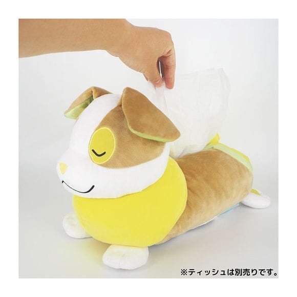 Pokémon Sanei Pokemon Suya Suya Yamper Plush Tissue Case