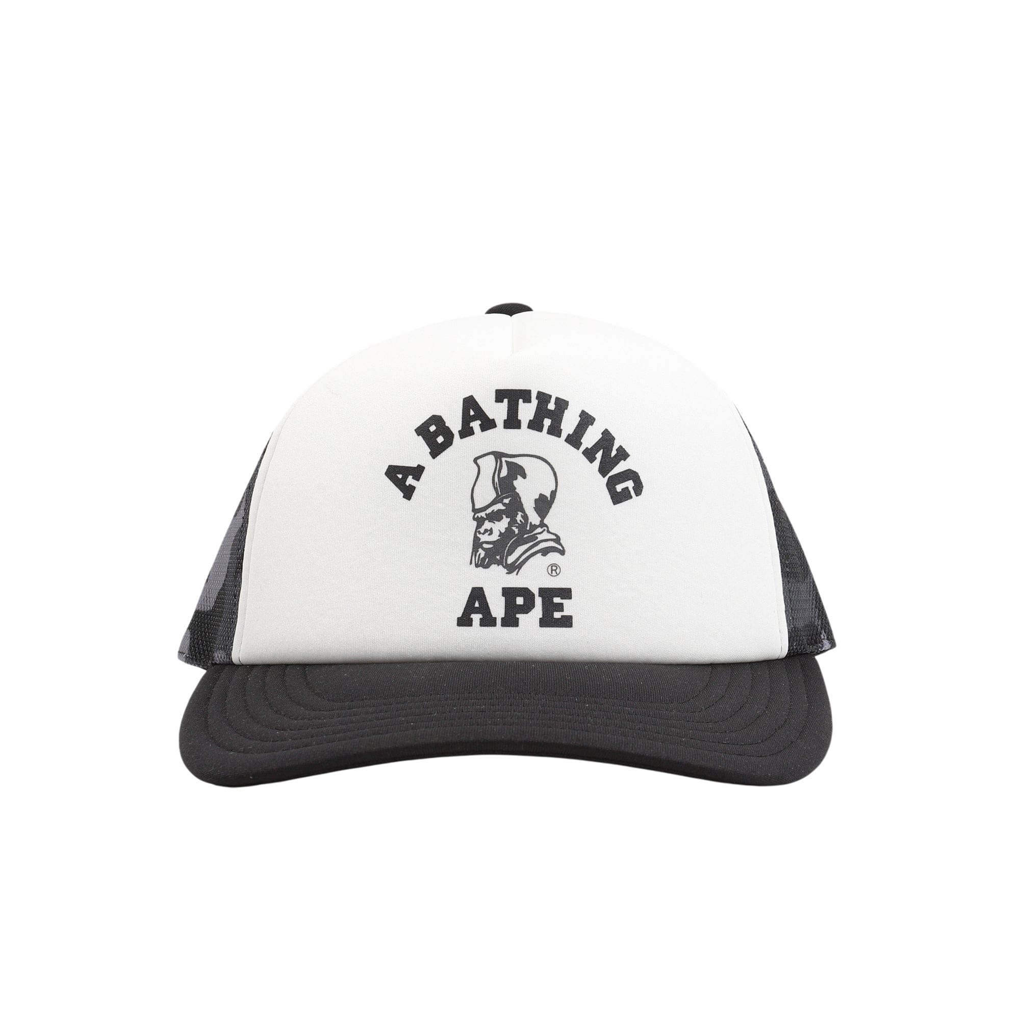 A Bathing Ape Color Camo General Mesh Cap - Black