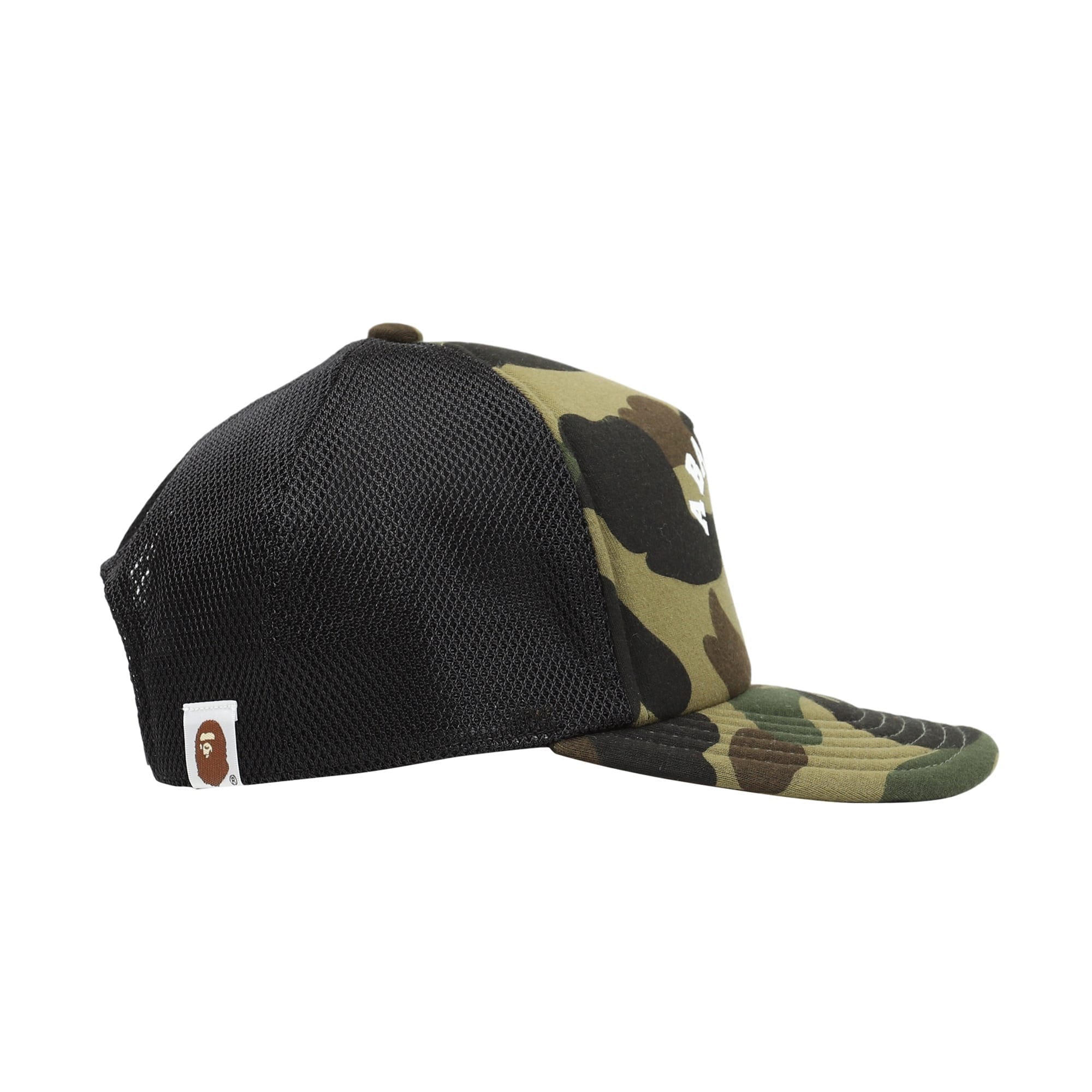 A Bathing Ape 1St Camo College Cap - Green