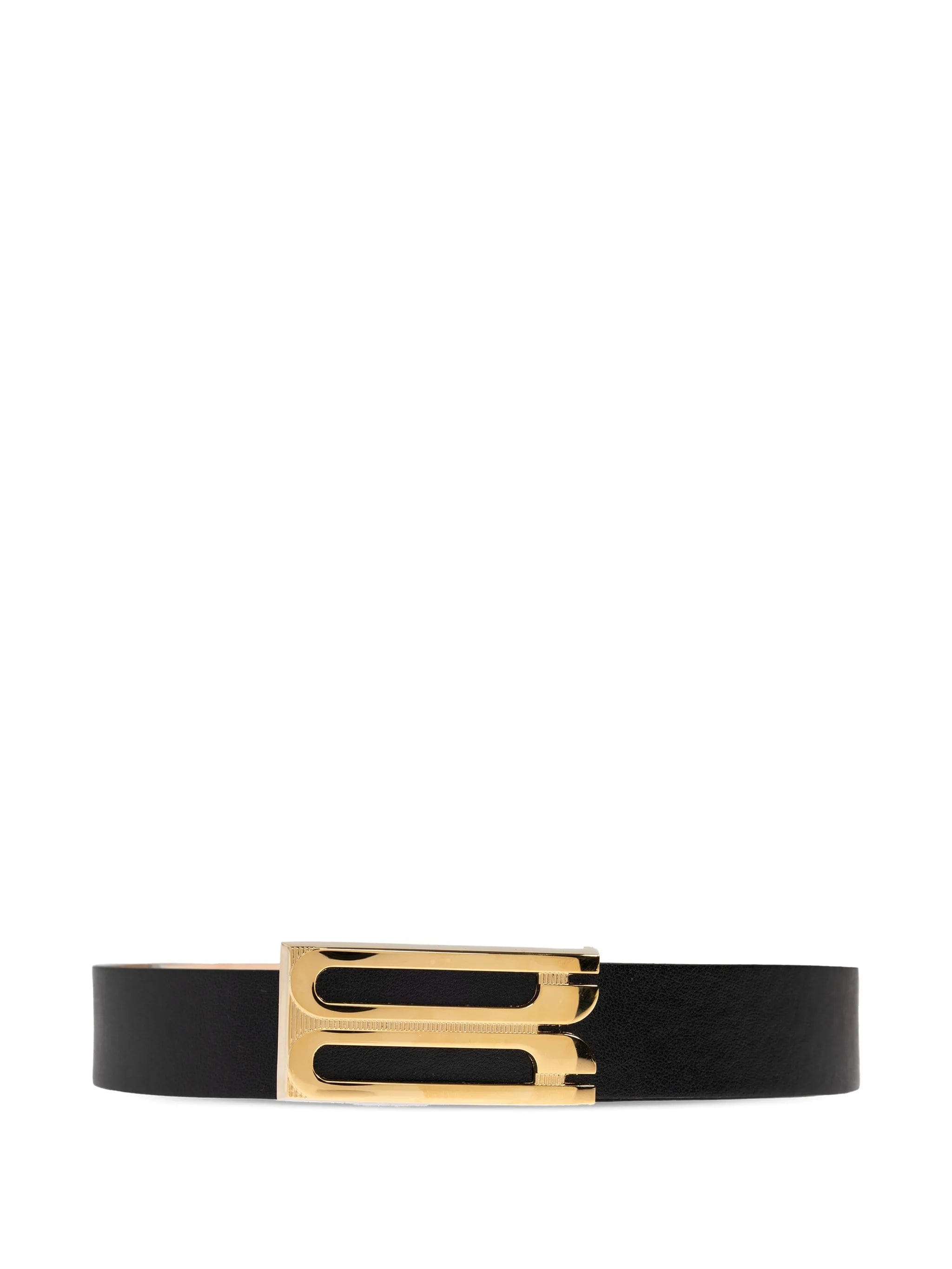 Victoria Beckham logo - buckle belt