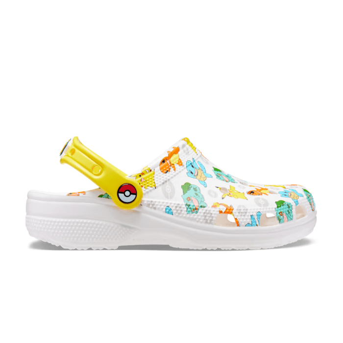 Classic Crocs Classic Clog Pokemon White (TD)
