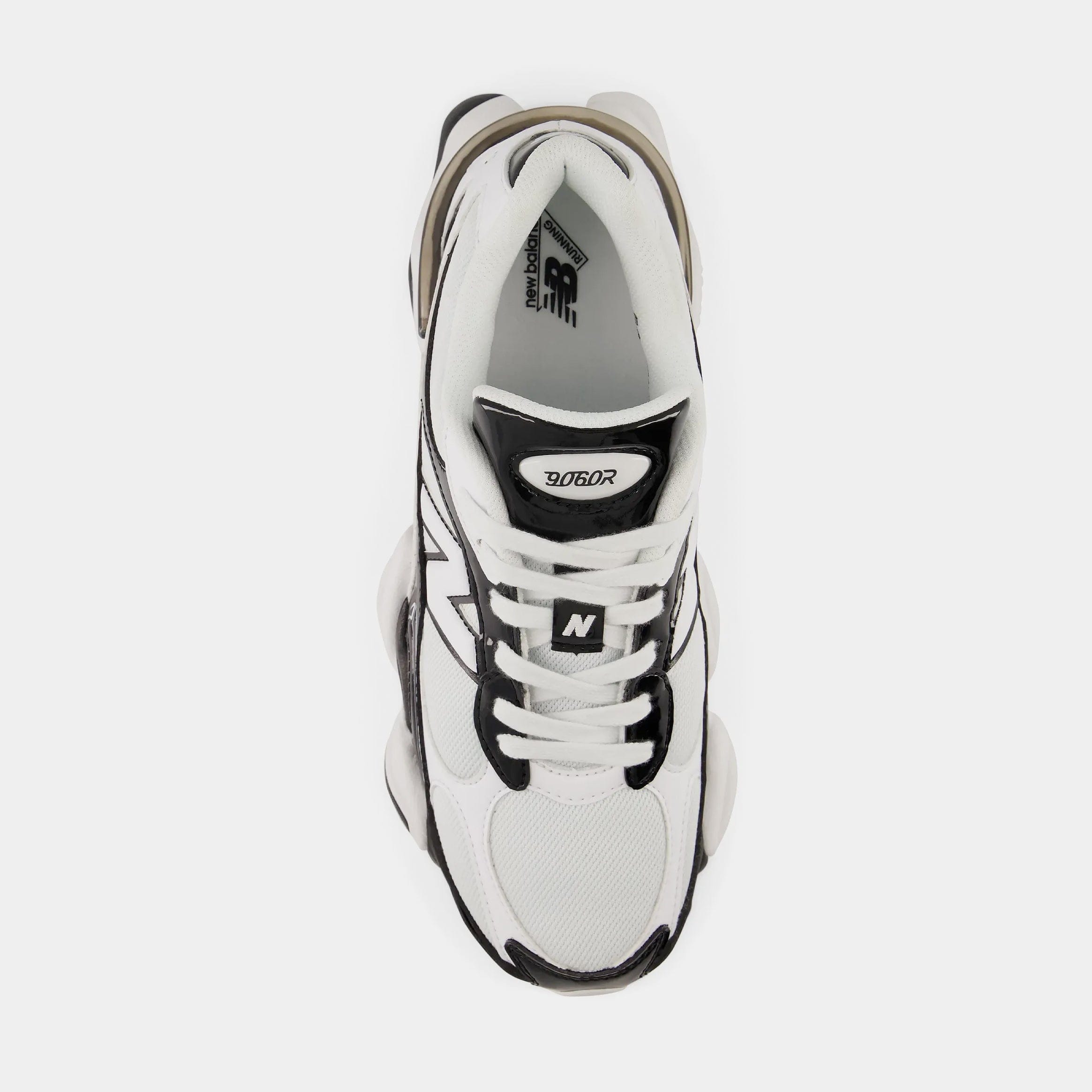 Newbalance 9060R Mens Lifestyle Shoes (Black/White)