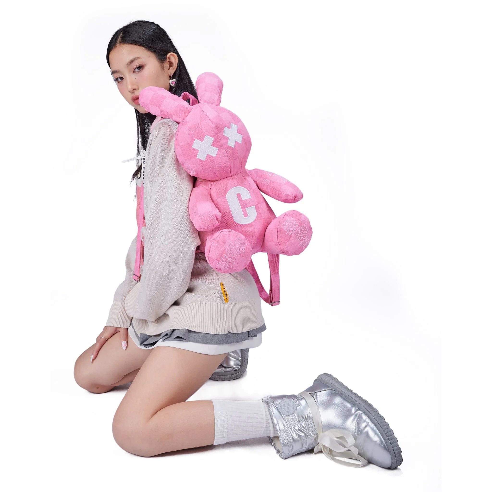 Sneaker Cafe Mumbai PINK BABY RABBIT BACKPACK