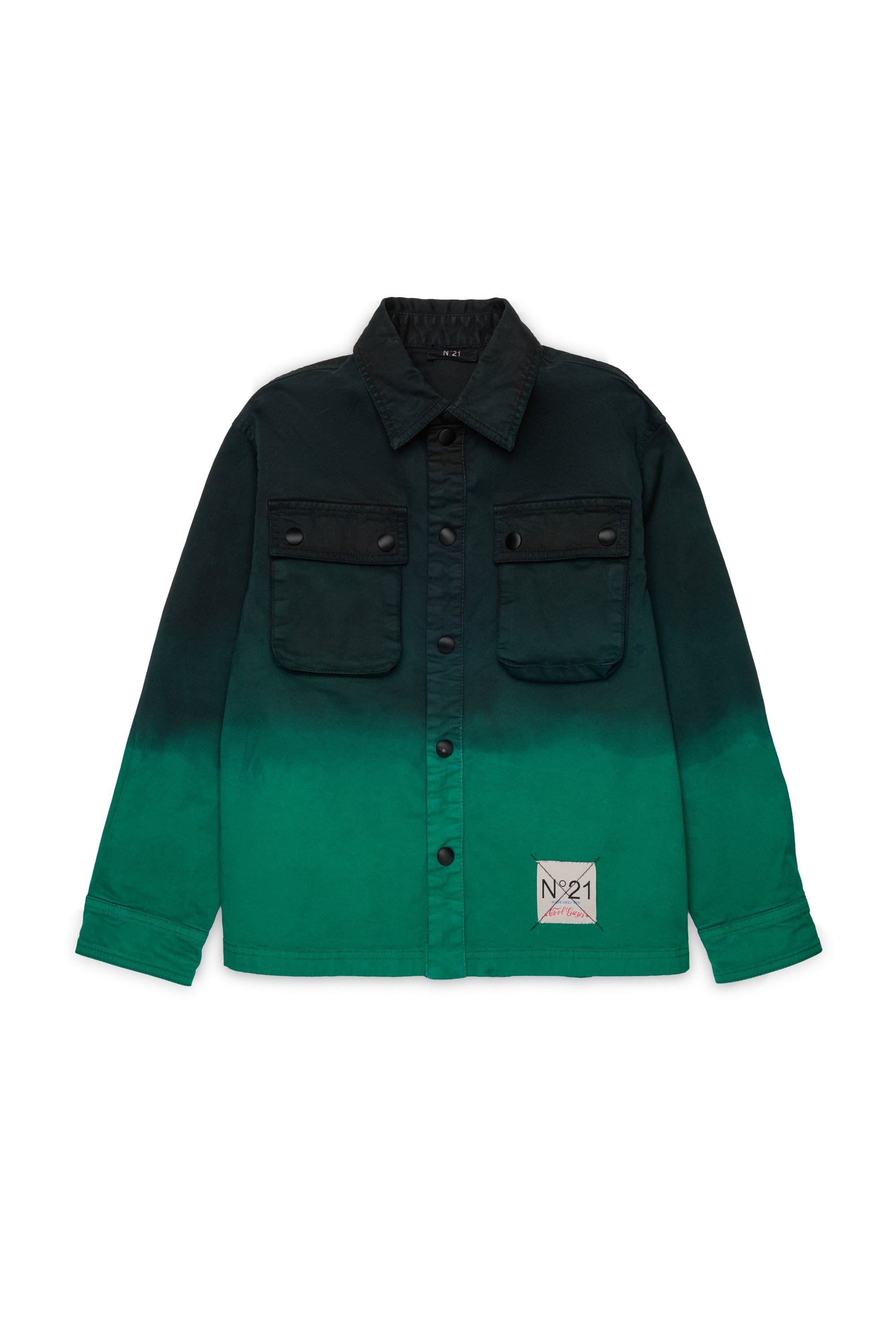 N21 Giacca tie dye con taschine