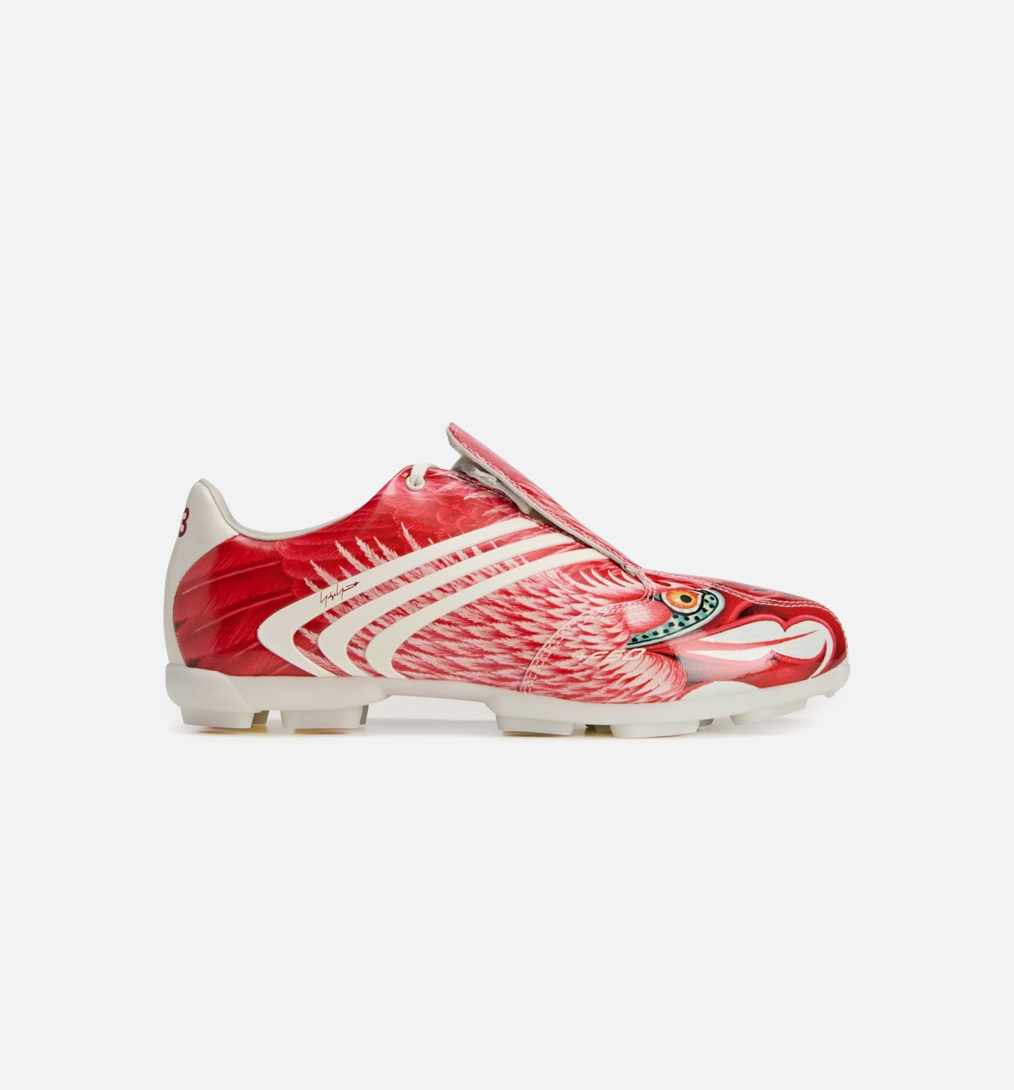 Y3 F50 Beast Mens Lifestyle Shoe - Red/Off White/Active Maroon