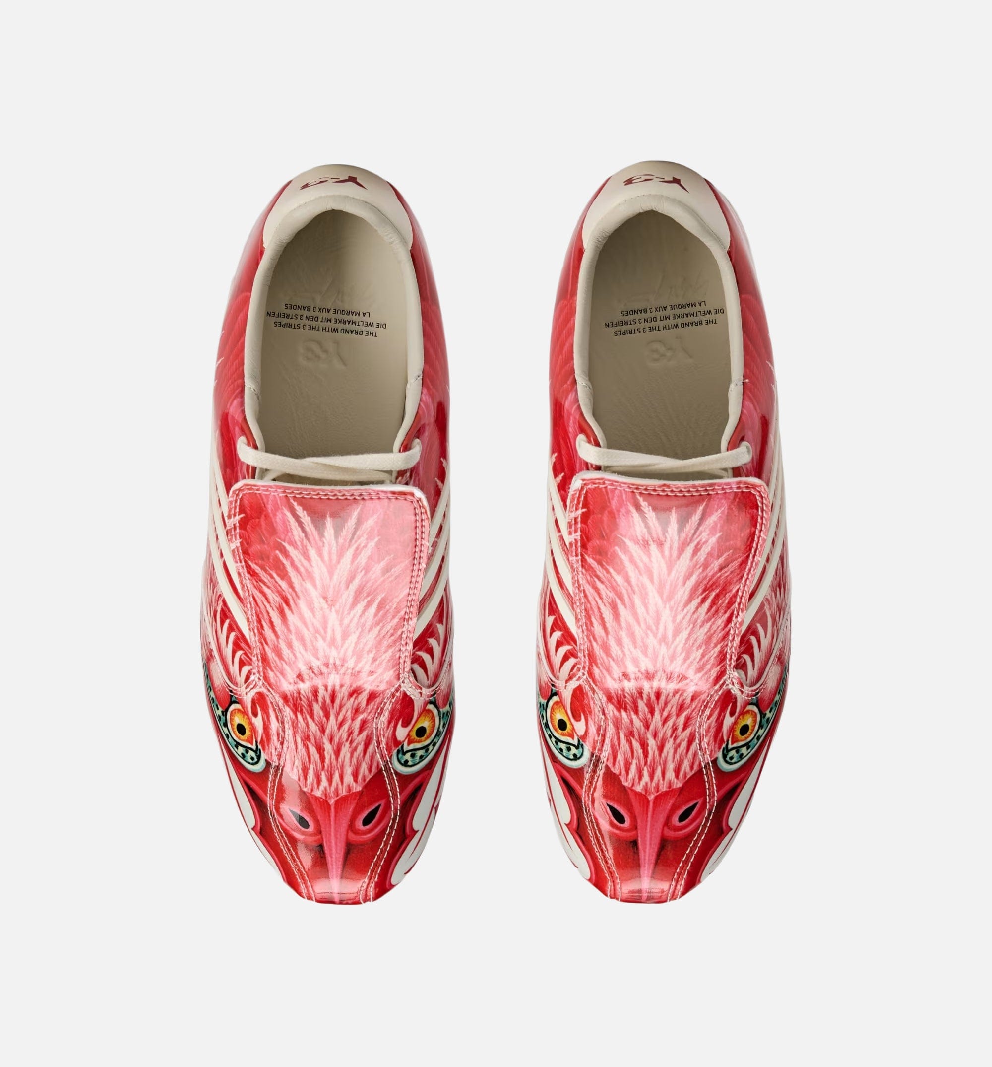 Y3 F50 Beast Mens Lifestyle Shoe - Red/Off White/Active Maroon