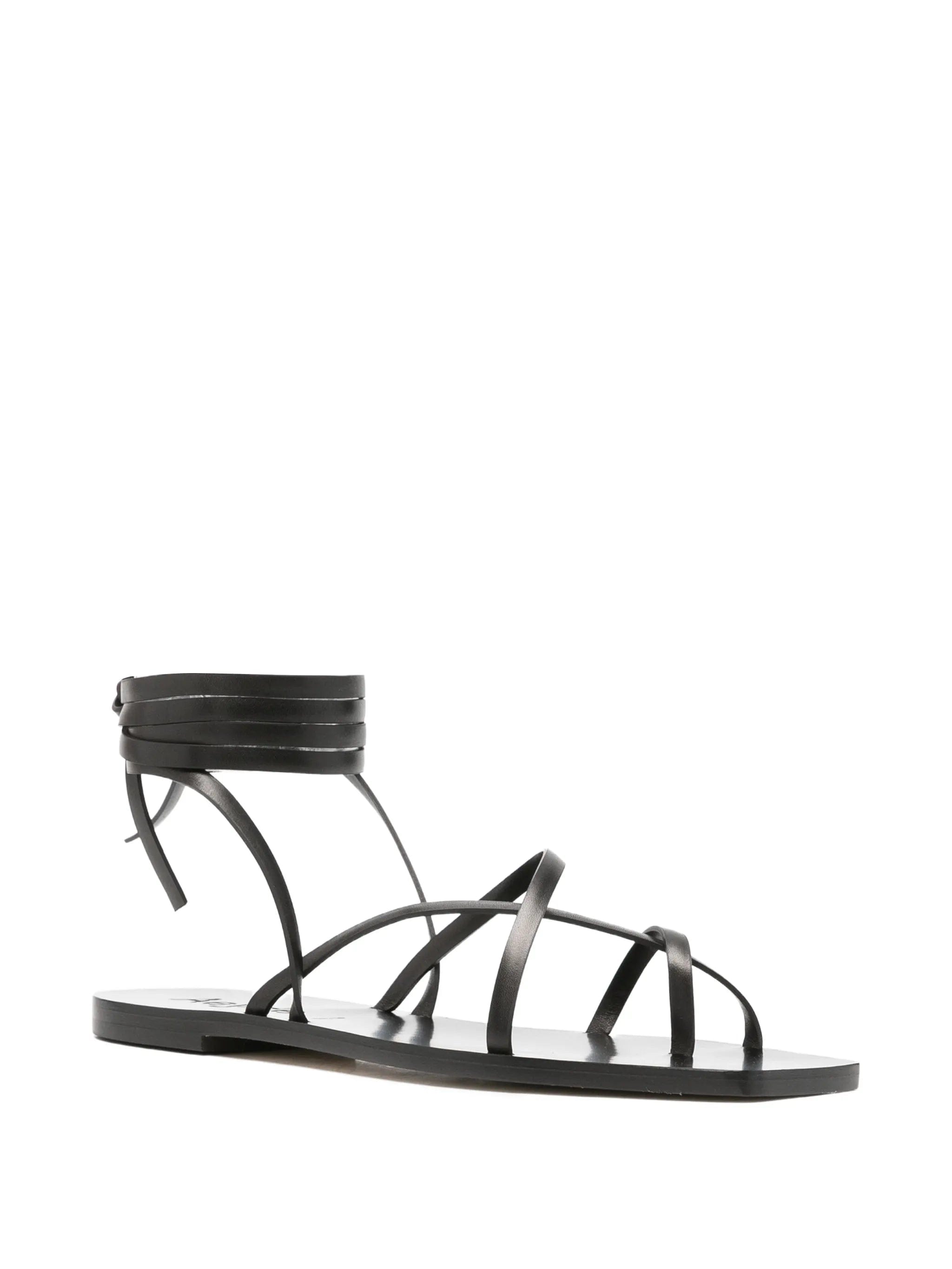 Aeyde Norah strappy leather sandals