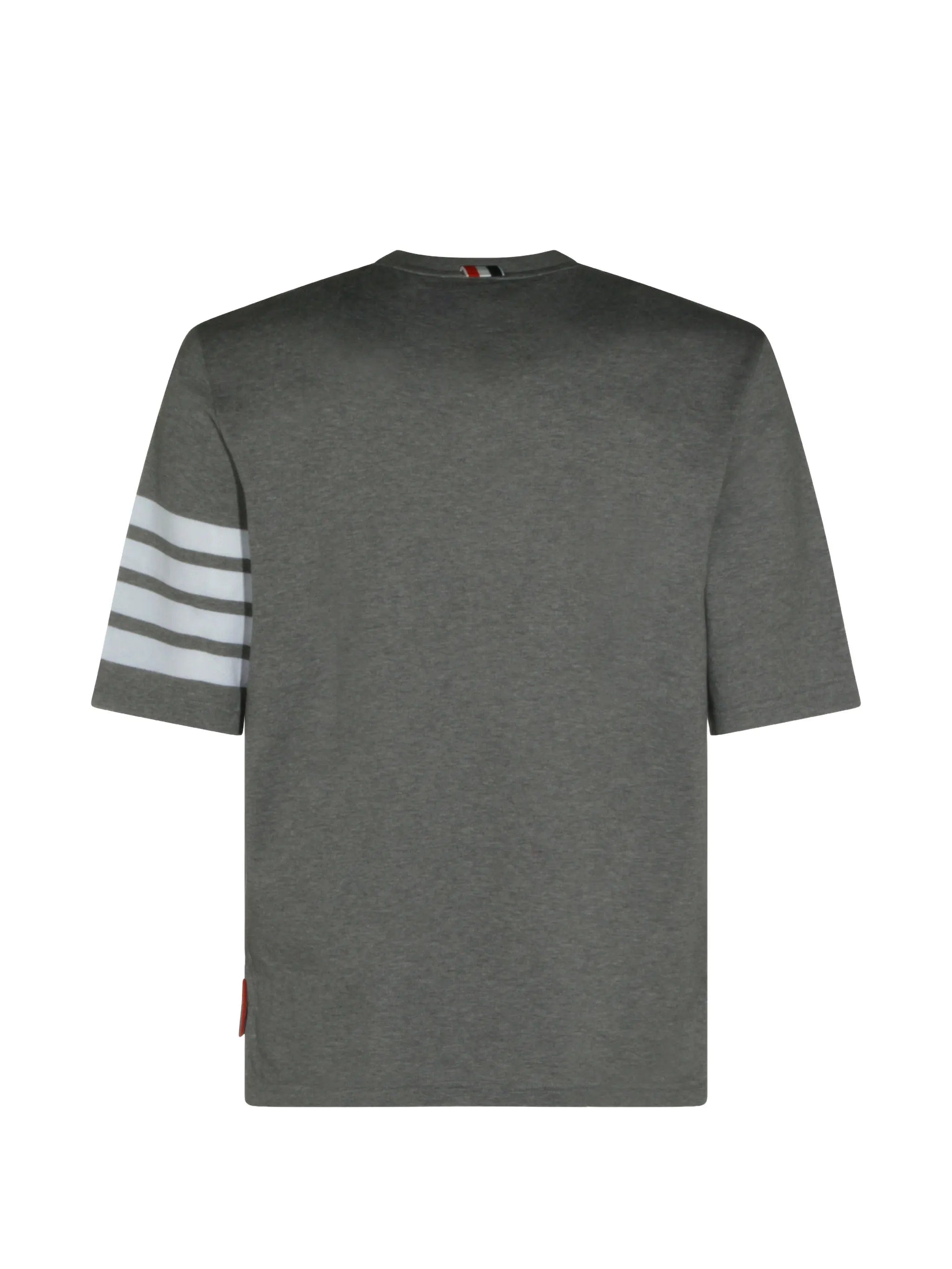 Thom Browne stripe - detail T - shirt