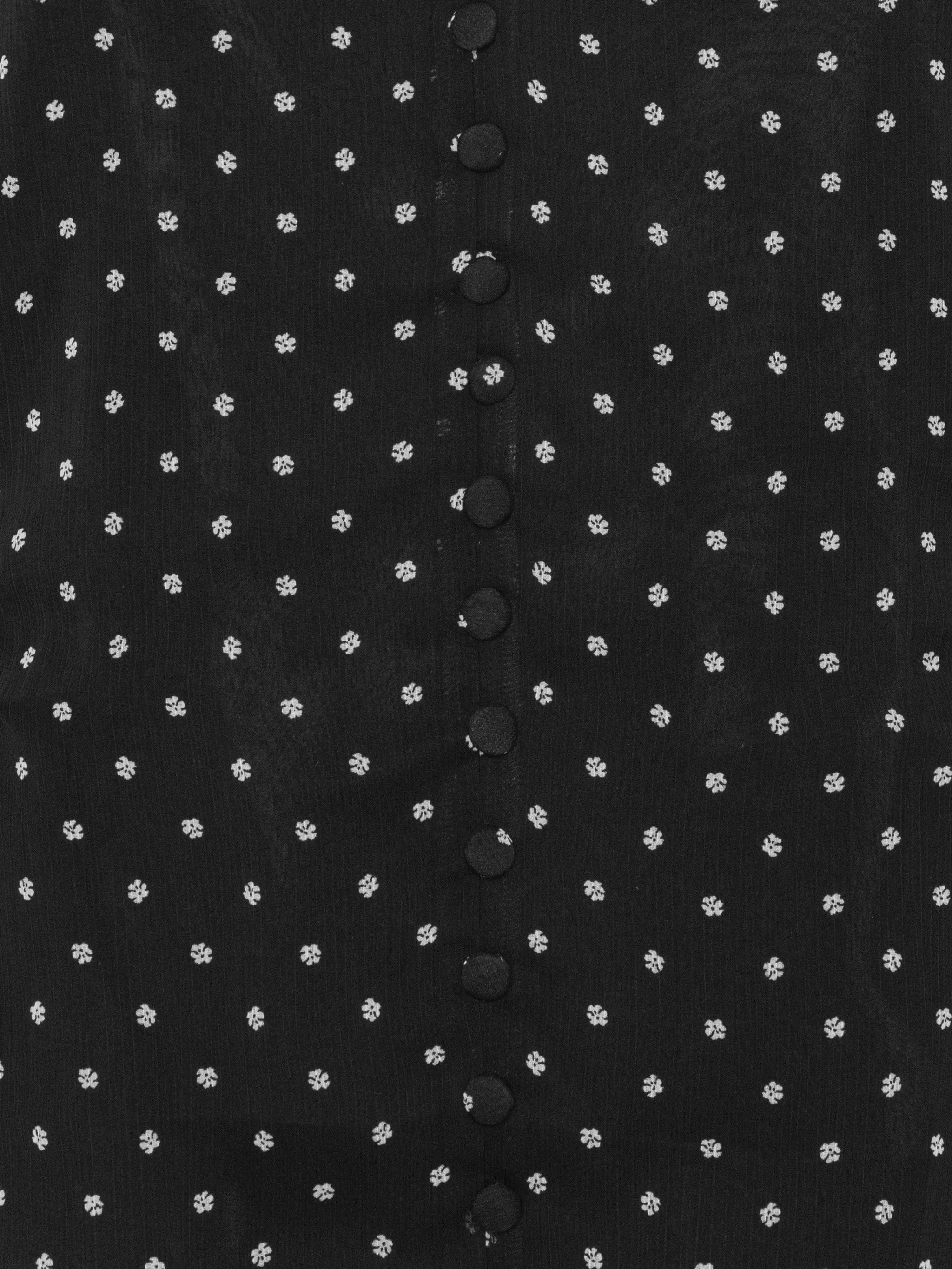 Rotate Birger Christensen polka - dot lace top