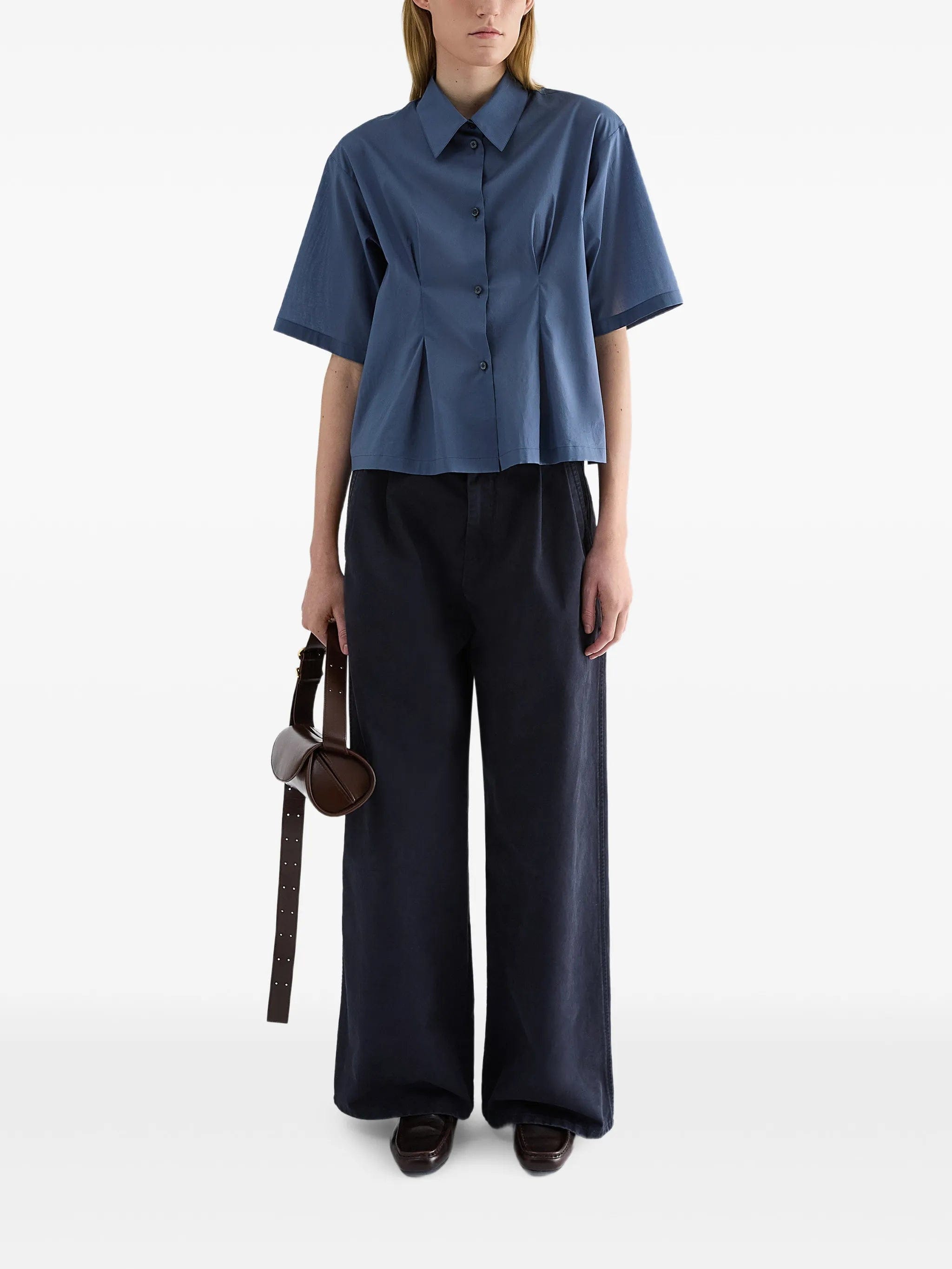 Jil Sander pleated palazzo pants