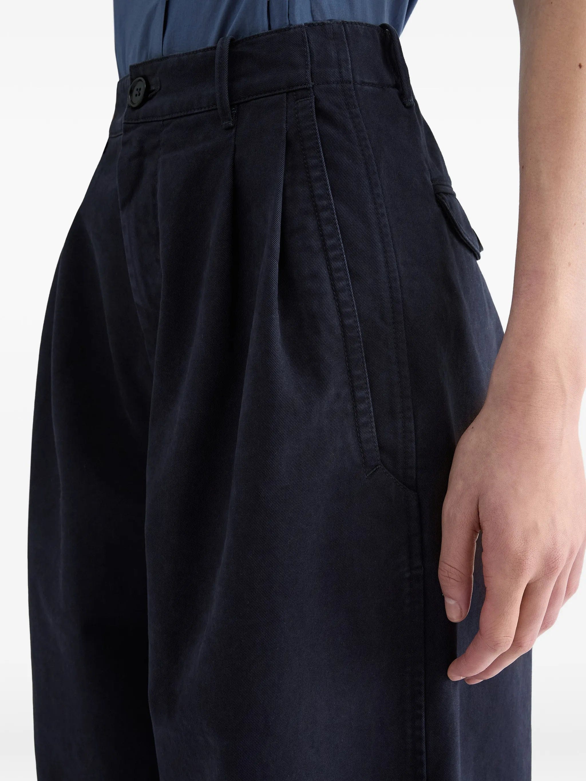 Jil Sander pleated palazzo pants