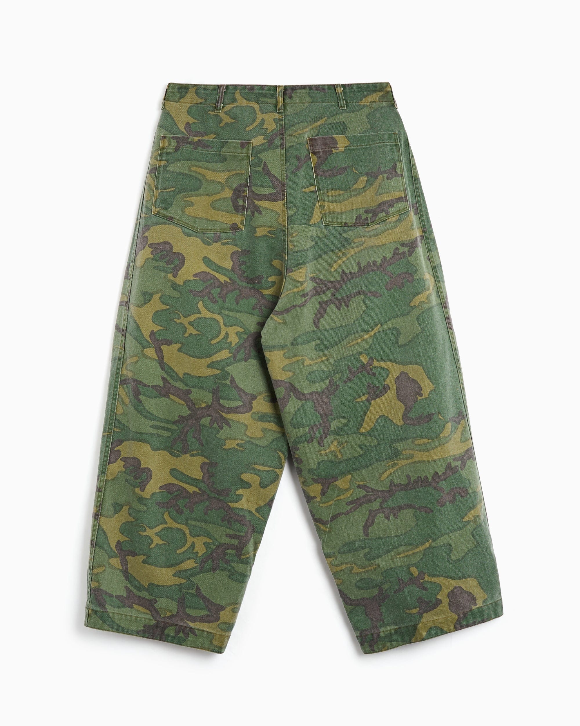 Needles Pantalones Baggy Relaxed Reversible Needles Camo para hombre