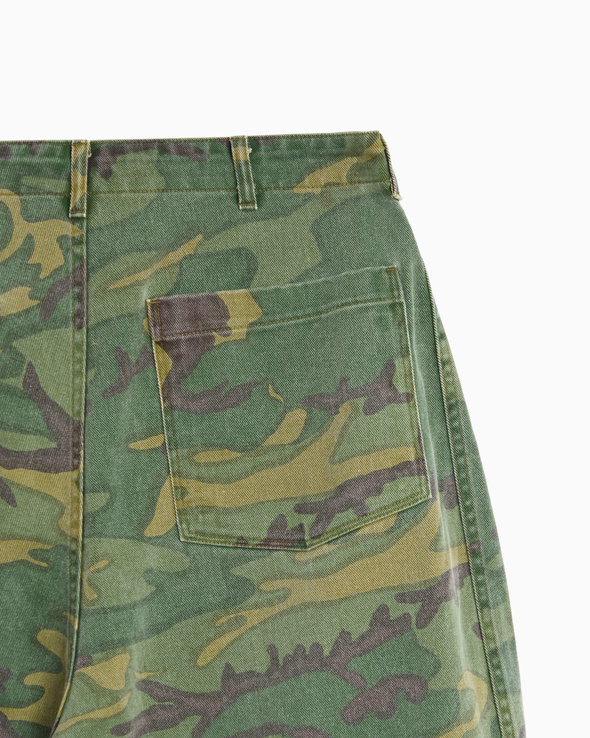 Needles Pantalones Baggy Relaxed Reversible Needles Camo para hombre