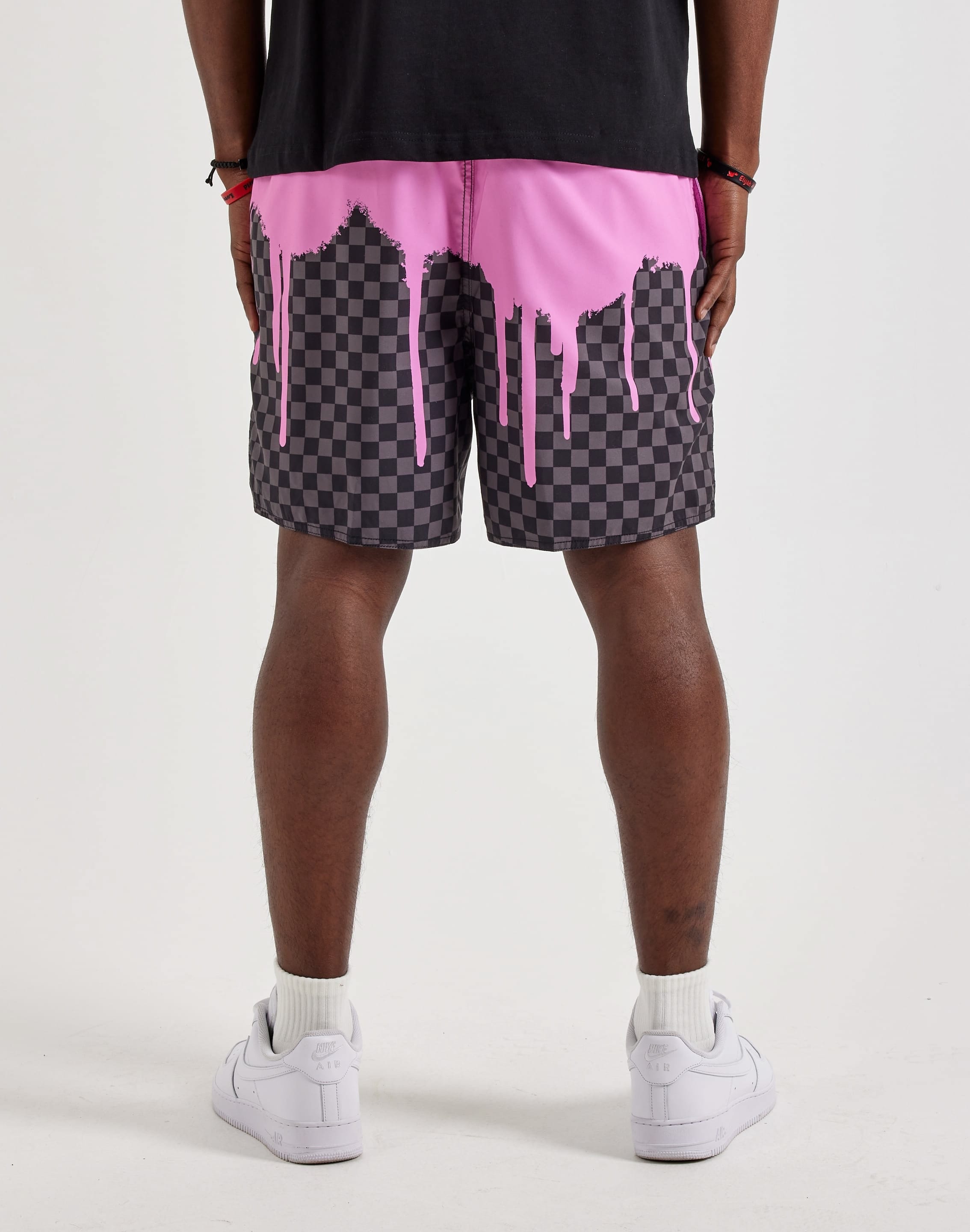 Sprayground Ocean Drip Check Swim Shorts