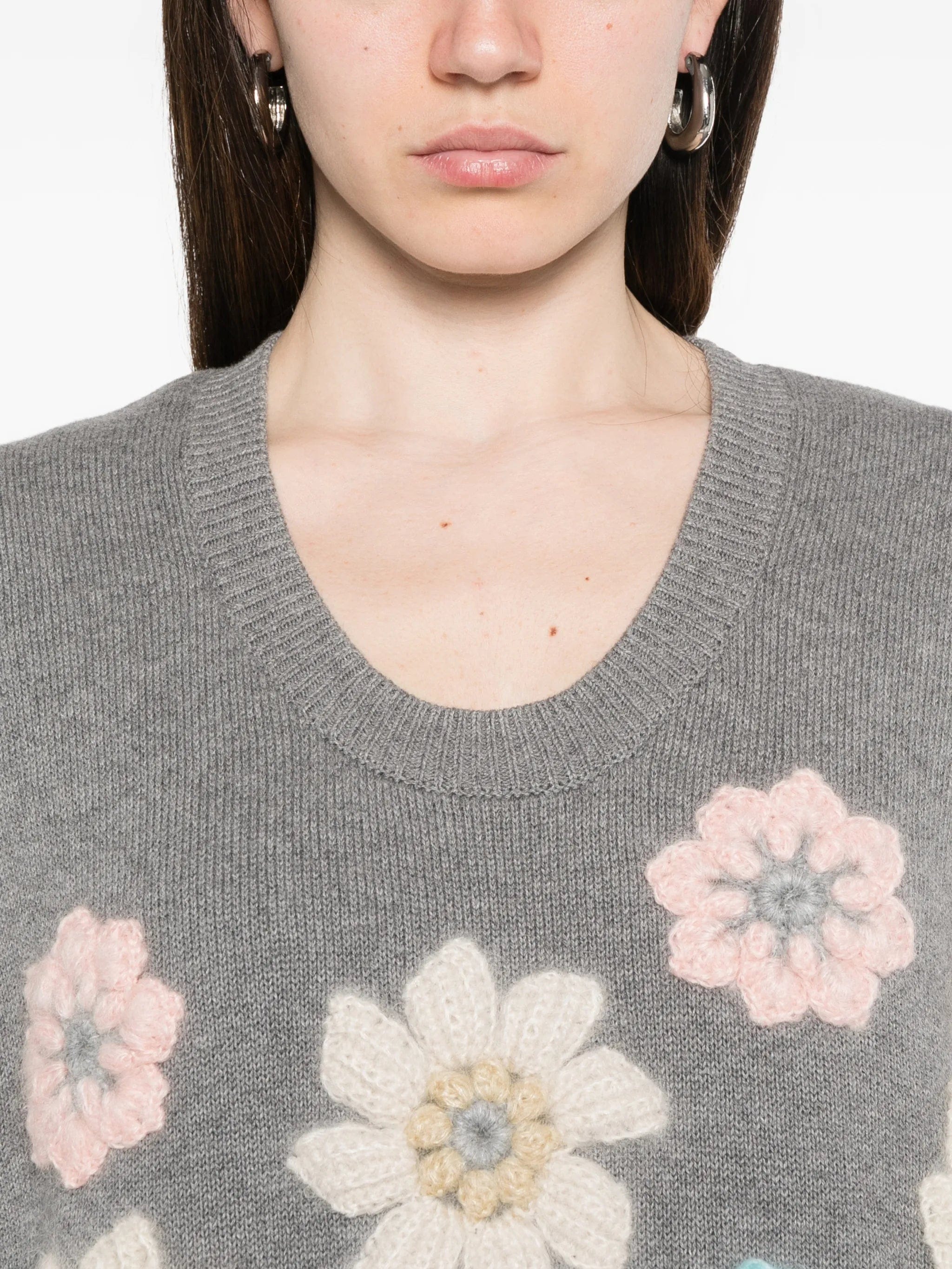 GANNI floral vest