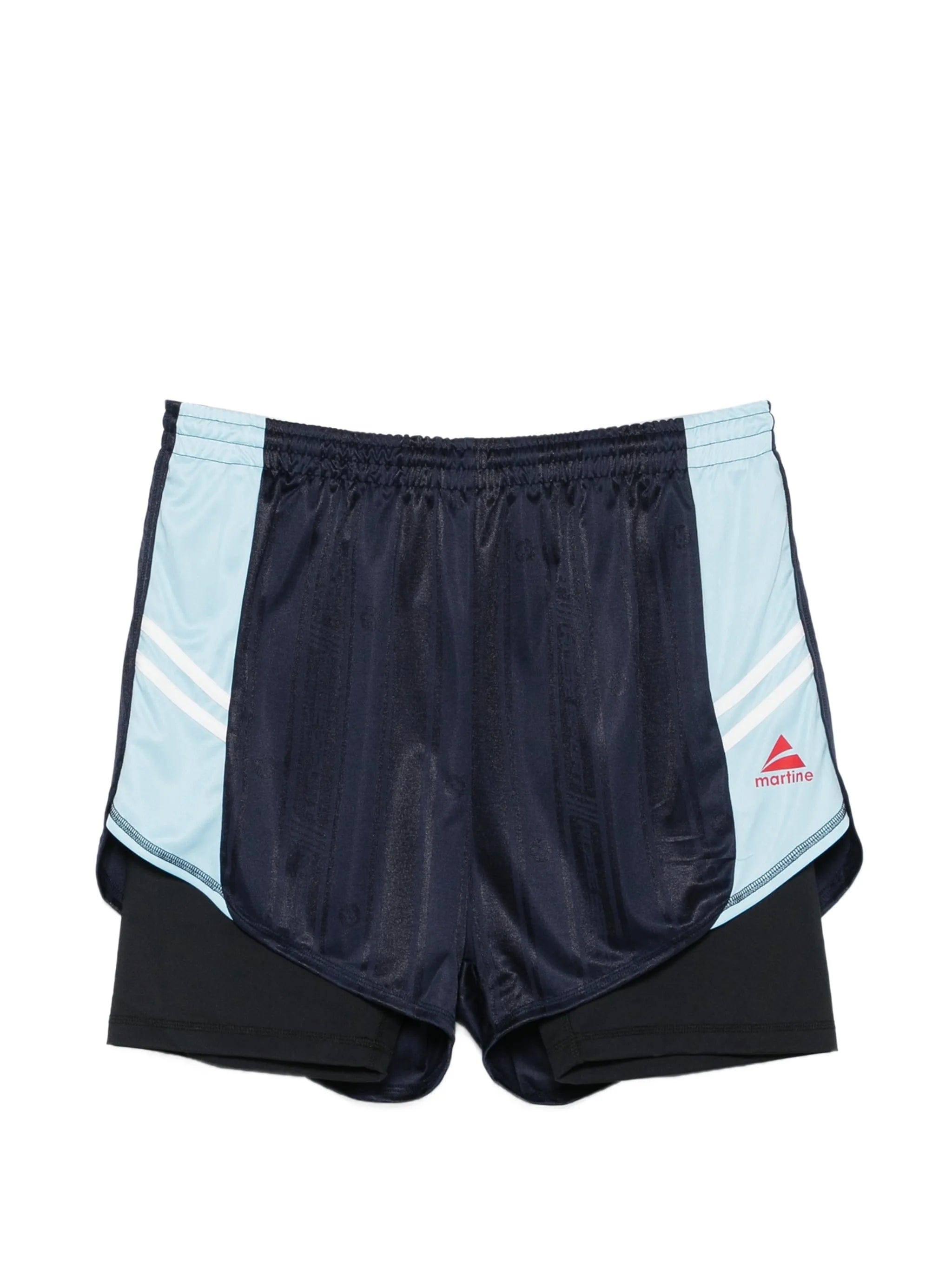 Martine Rose stripe detail shorts