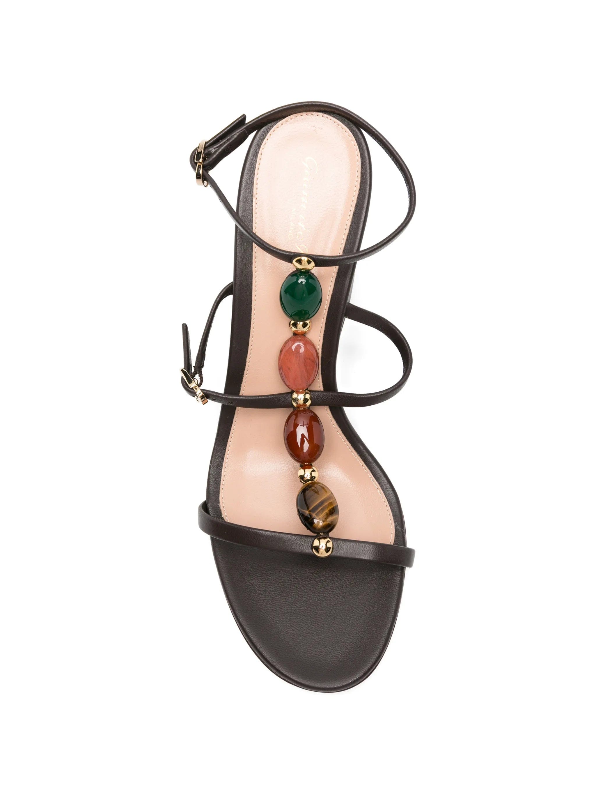 Gianvito Rossi Shanti stone - embellished wedge sandals