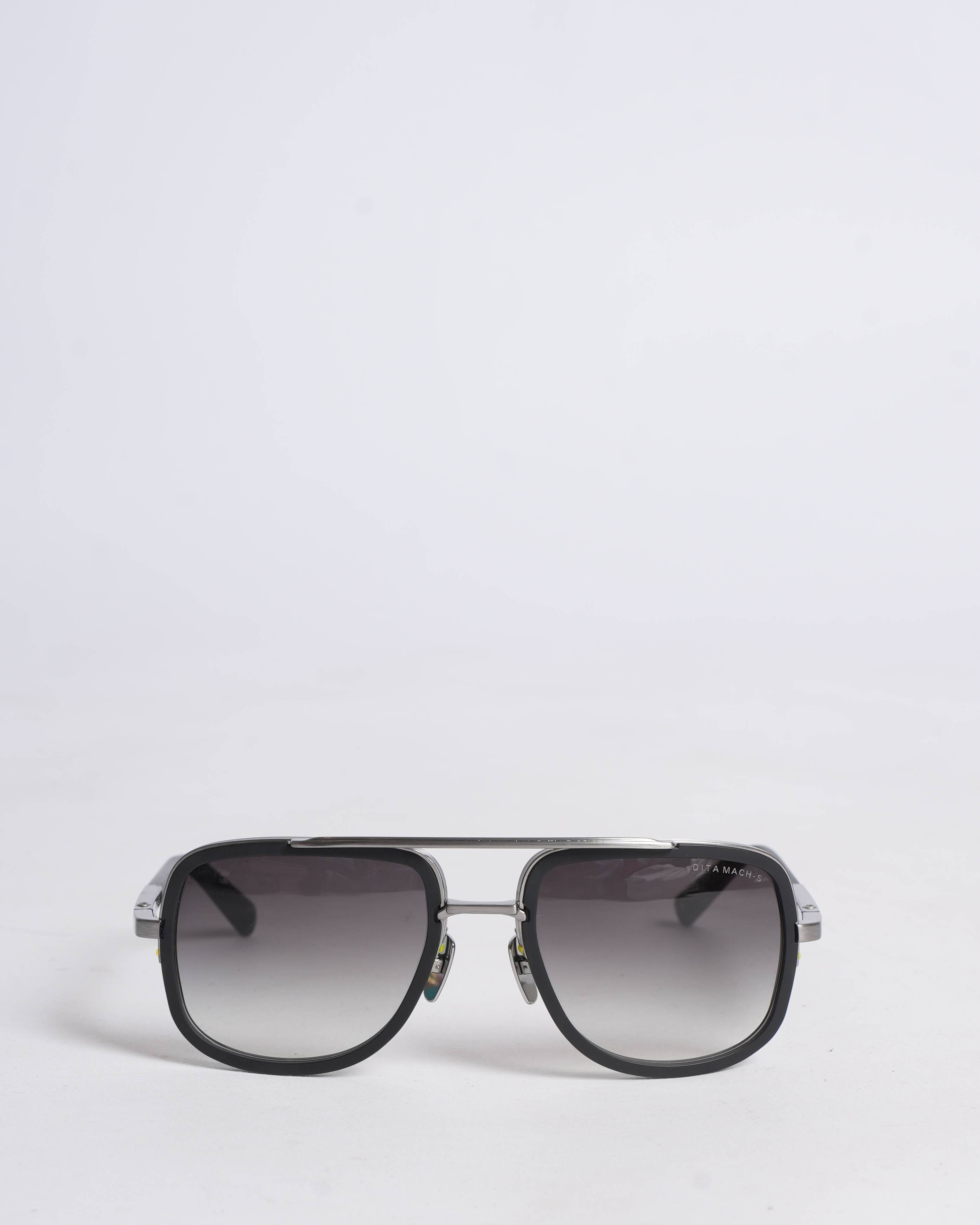 Dita New Dita mach one silver frame sunglasses