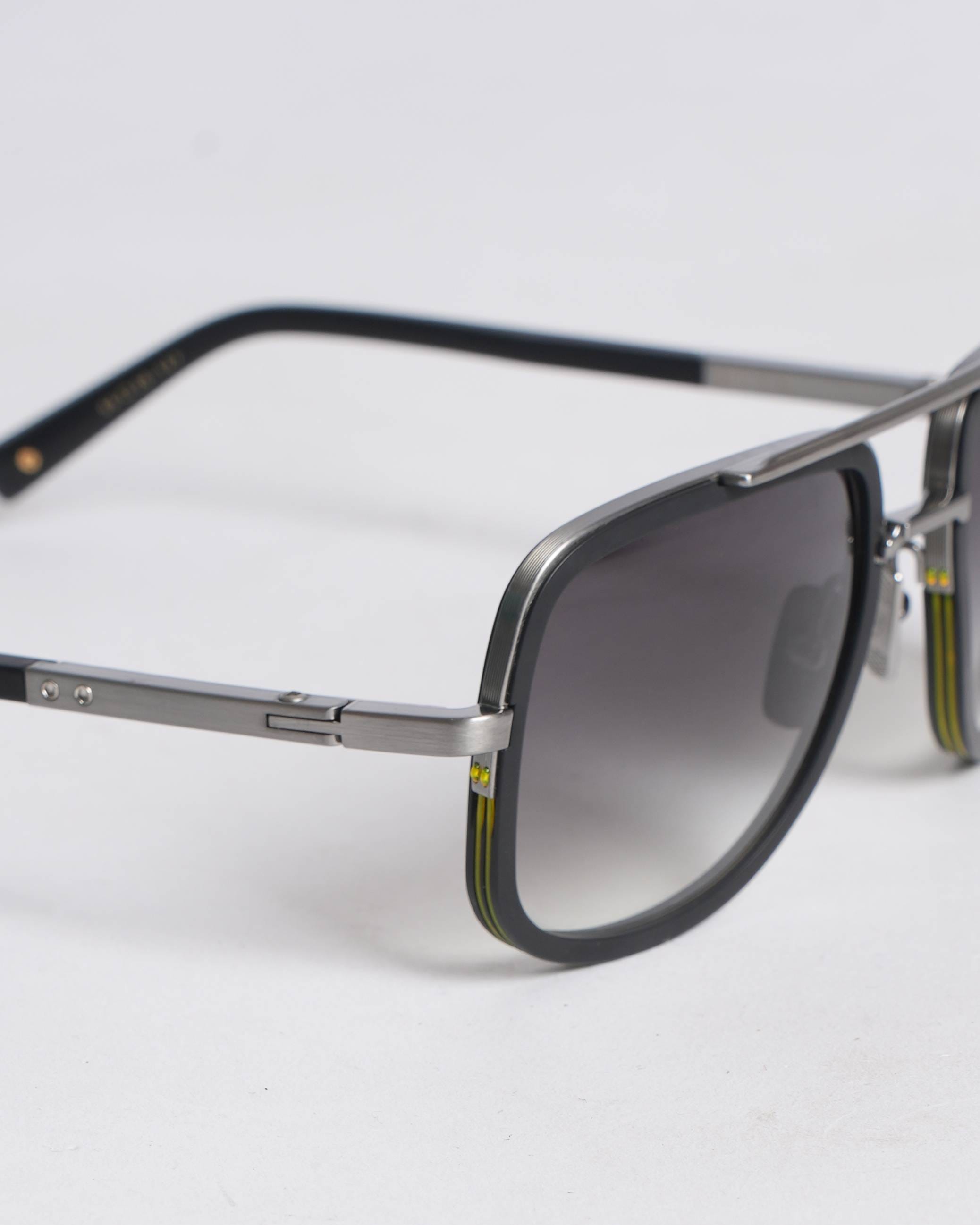 Dita New Dita mach one silver frame sunglasses