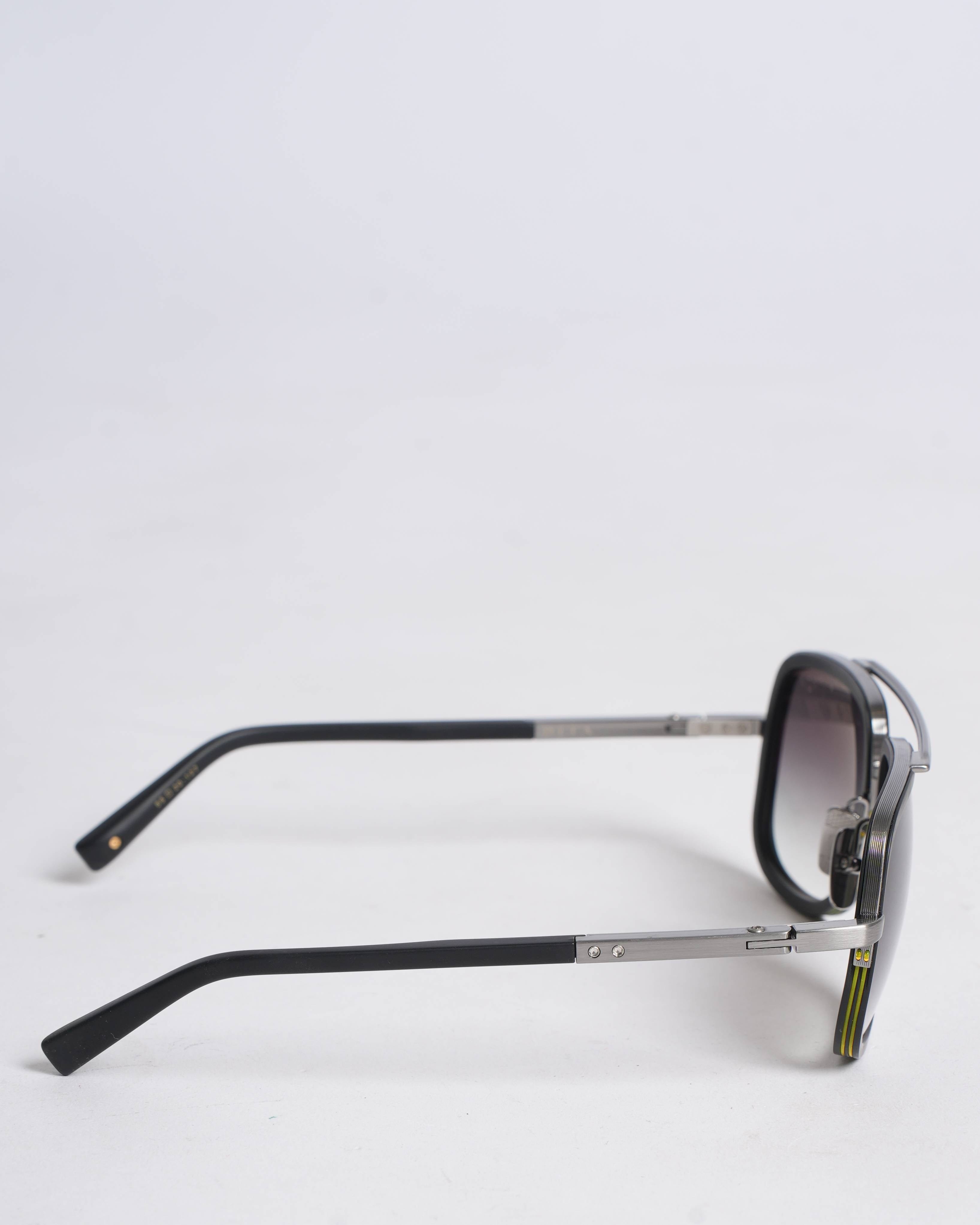 Dita New Dita mach one silver frame sunglasses