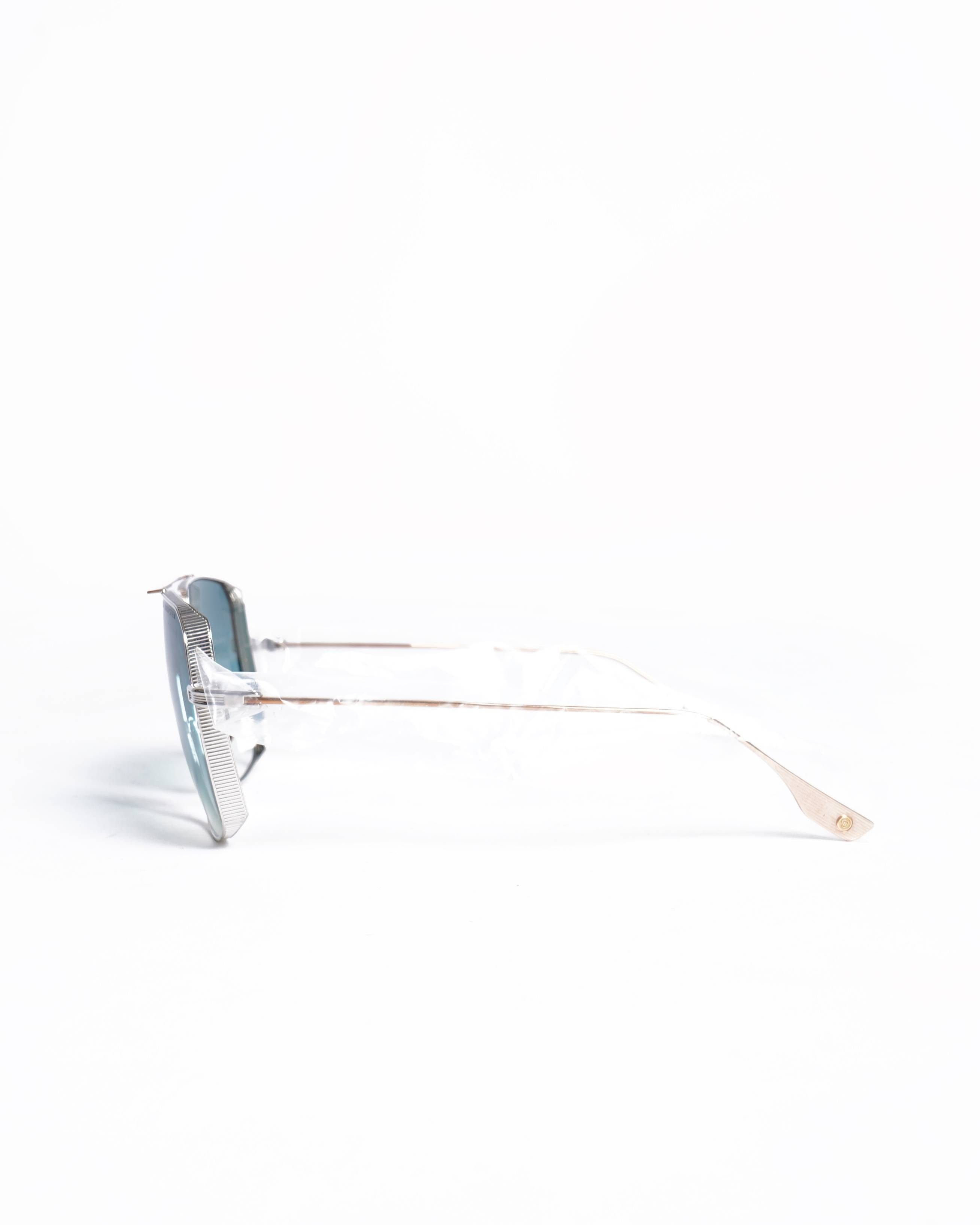 Dita New Dita blue gradient aviator sunglasses