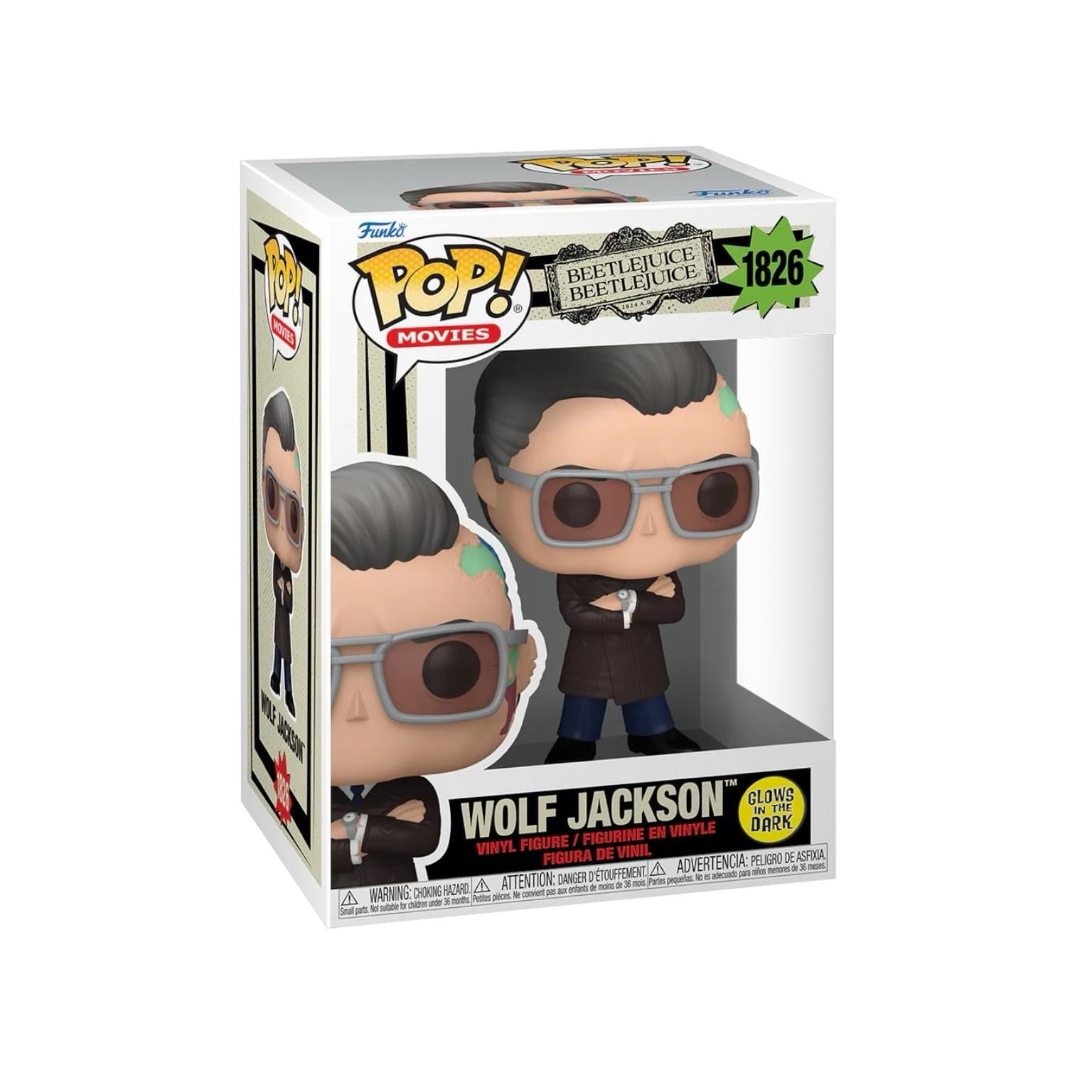Funko Pop! Wolf Jackson (glows in the dark) #1826 Funko Pop - Beetlejuice Beetlejuice
