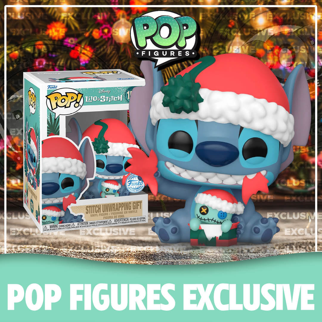 Funko Pop! Stitch Unwrapping Gift #1522 Funko Pop! - Disney - Lilo and Stitch - Pop Figures Exclusive