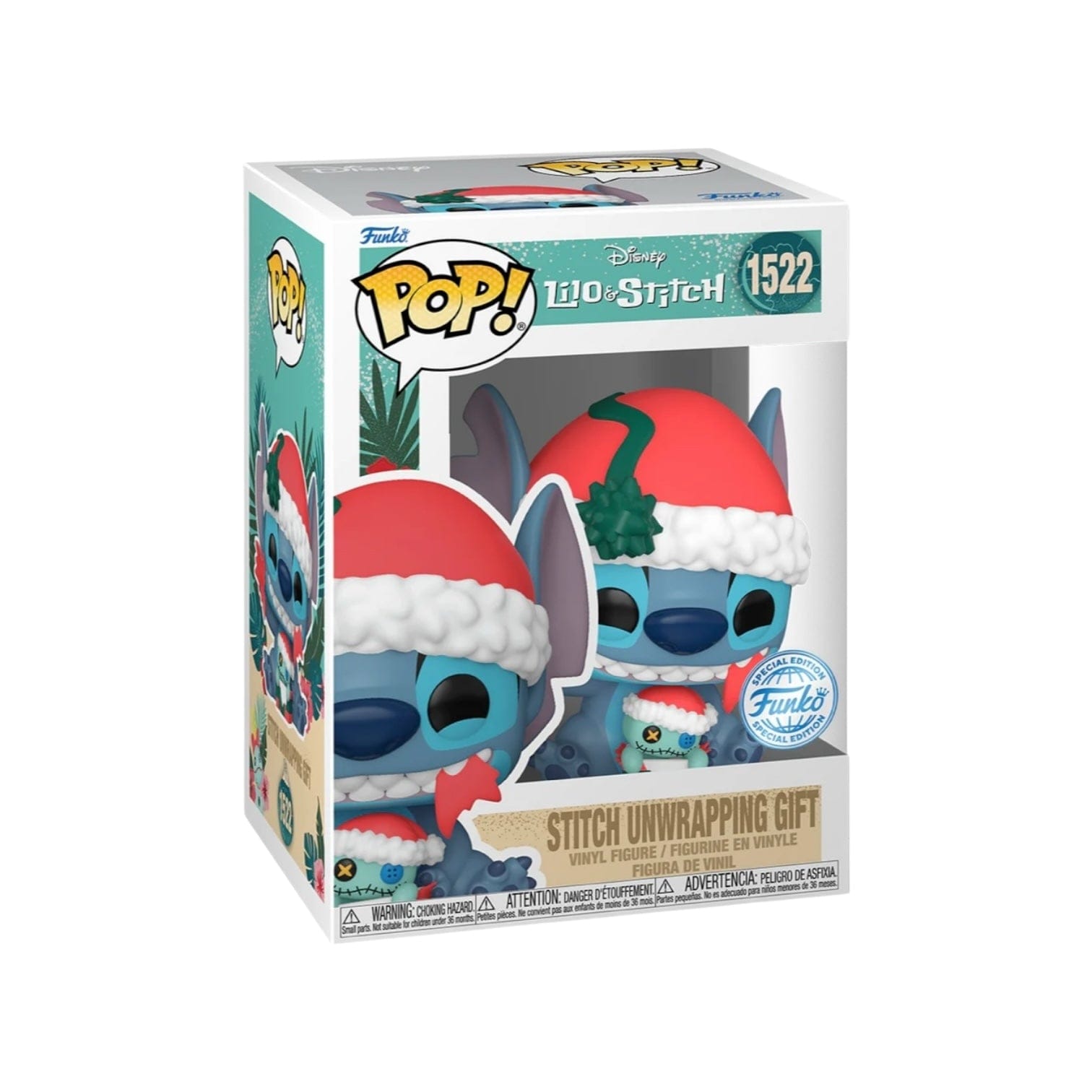 Funko Pop! Stitch Unwrapping Gift #1522 Funko Pop! - Disney - Lilo and Stitch - Pop Figures Exclusive