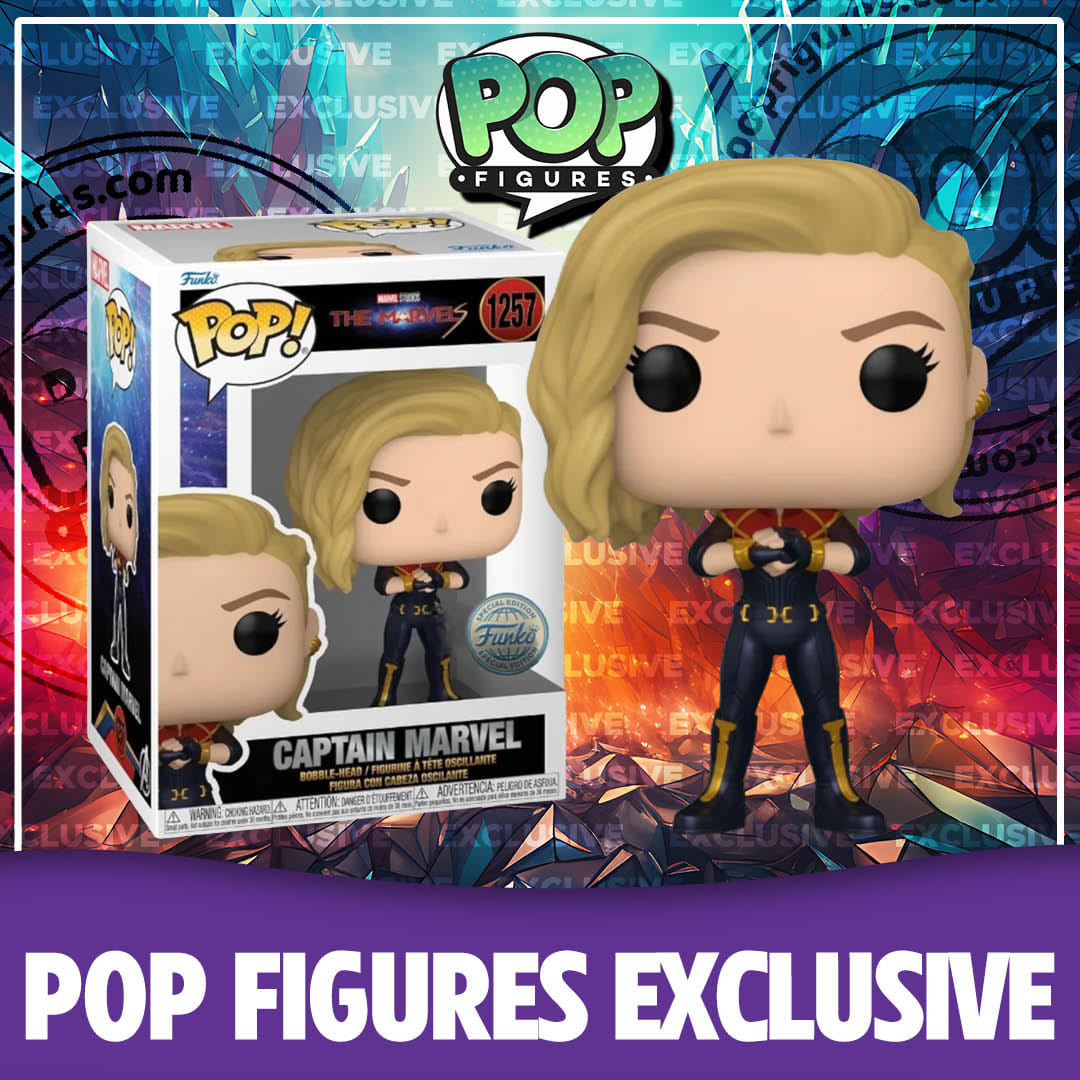 Funko Pop! Captain Marvel #1257 Funko Pop! - The Marvels - Special Edition - Pop Figures Exclusive