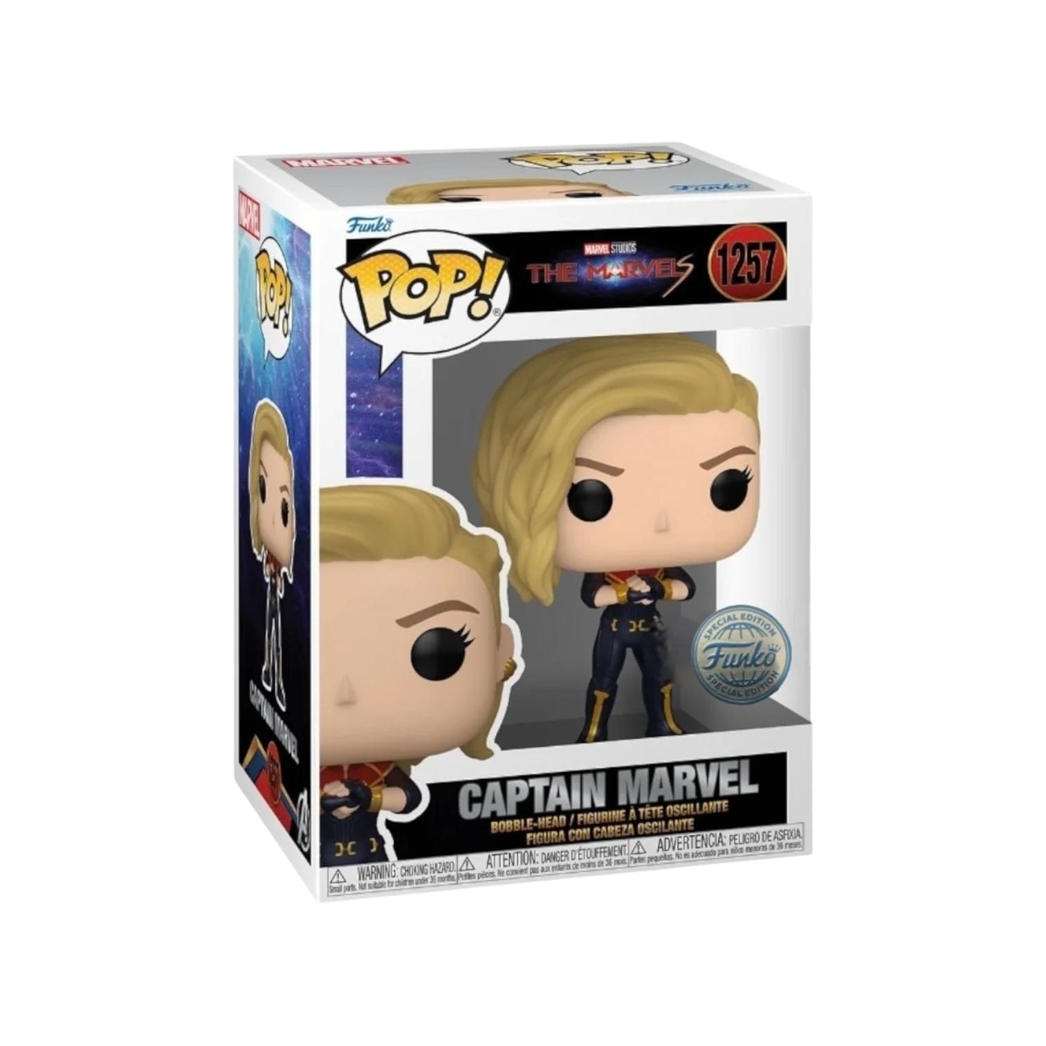Funko Pop! Captain Marvel #1257 Funko Pop! - The Marvels - Special Edition - Pop Figures Exclusive