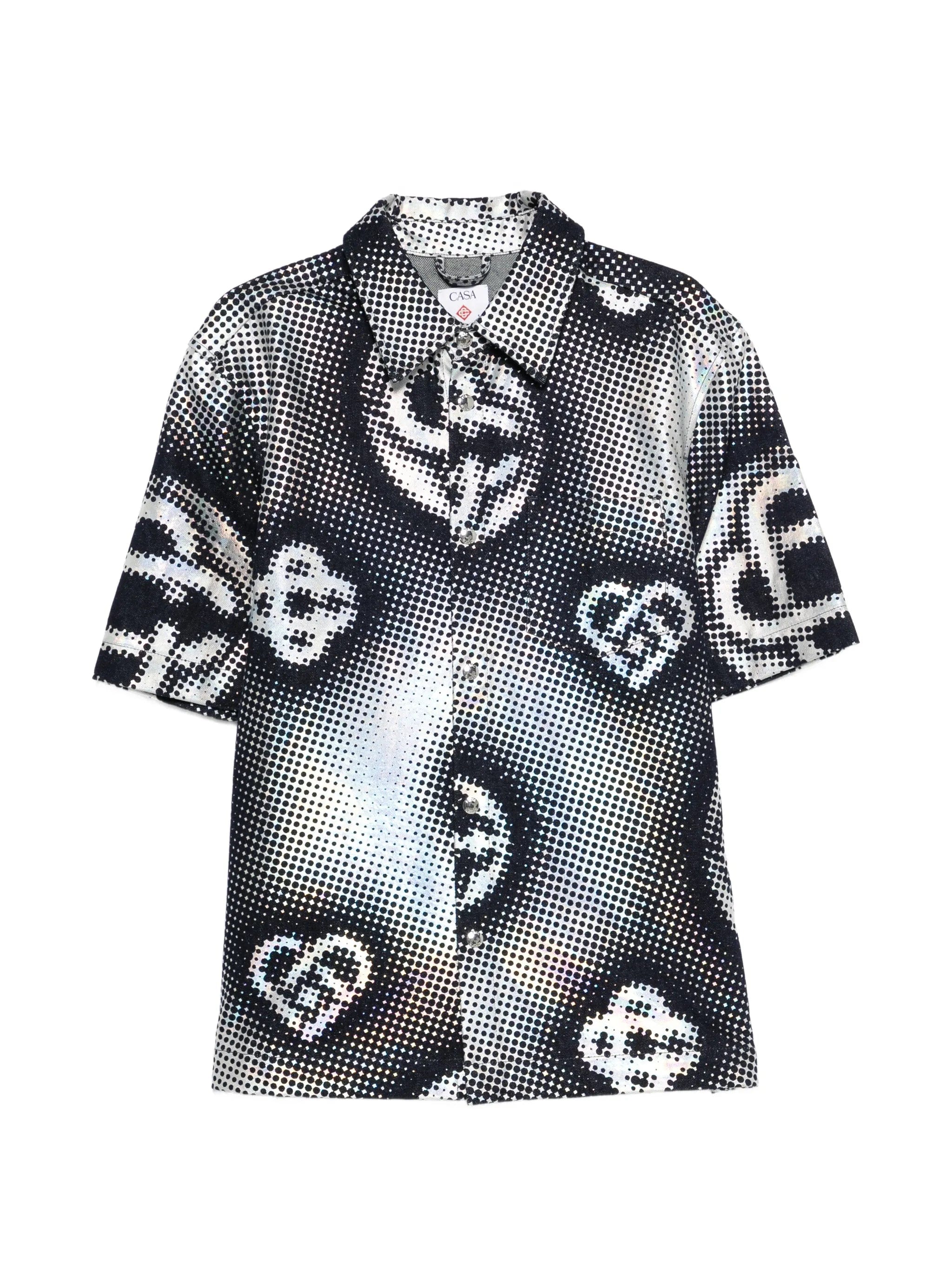 Casablanca Pearlescent Monogram shirt