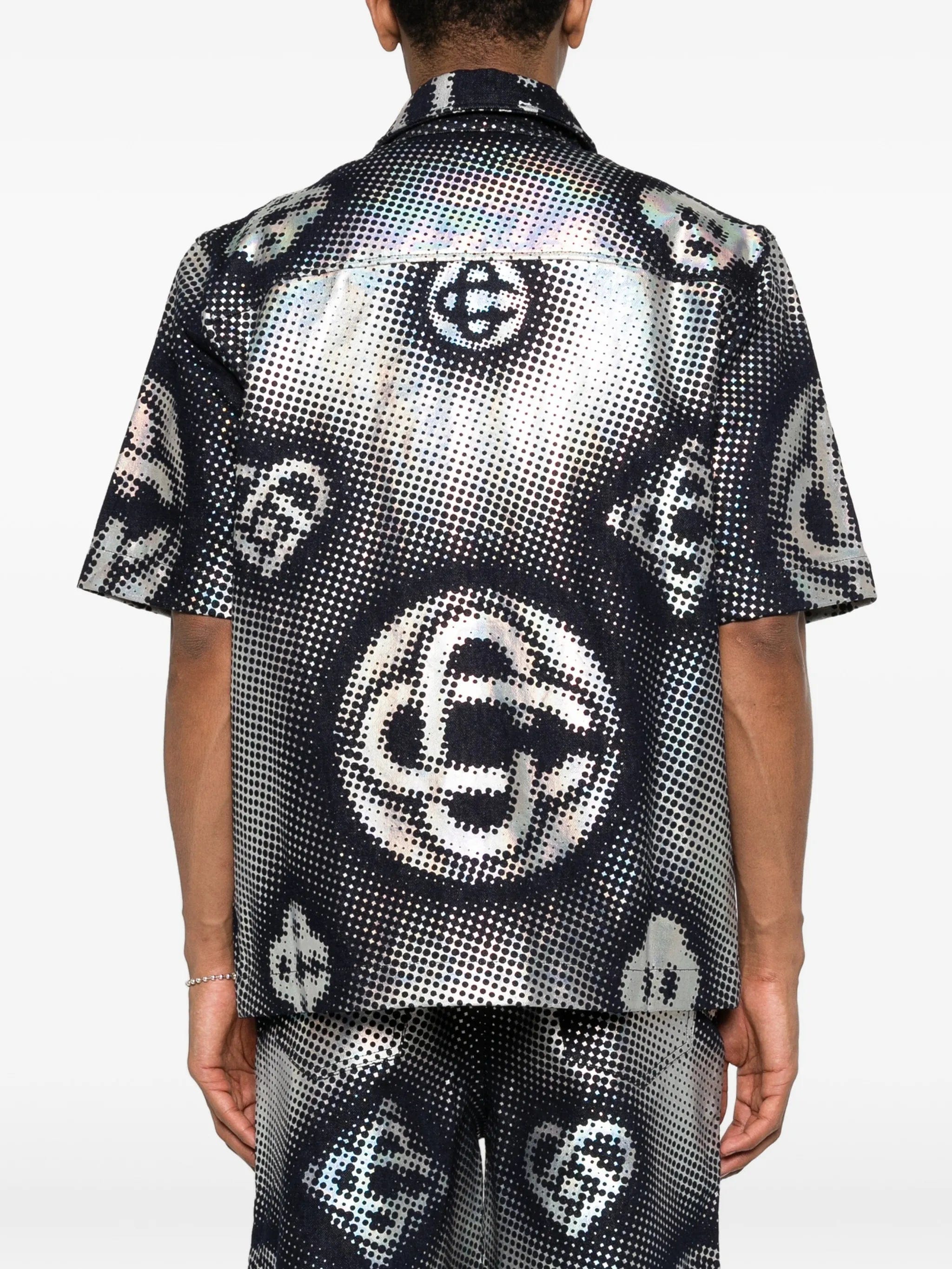 Casablanca Pearlescent Monogram shirt