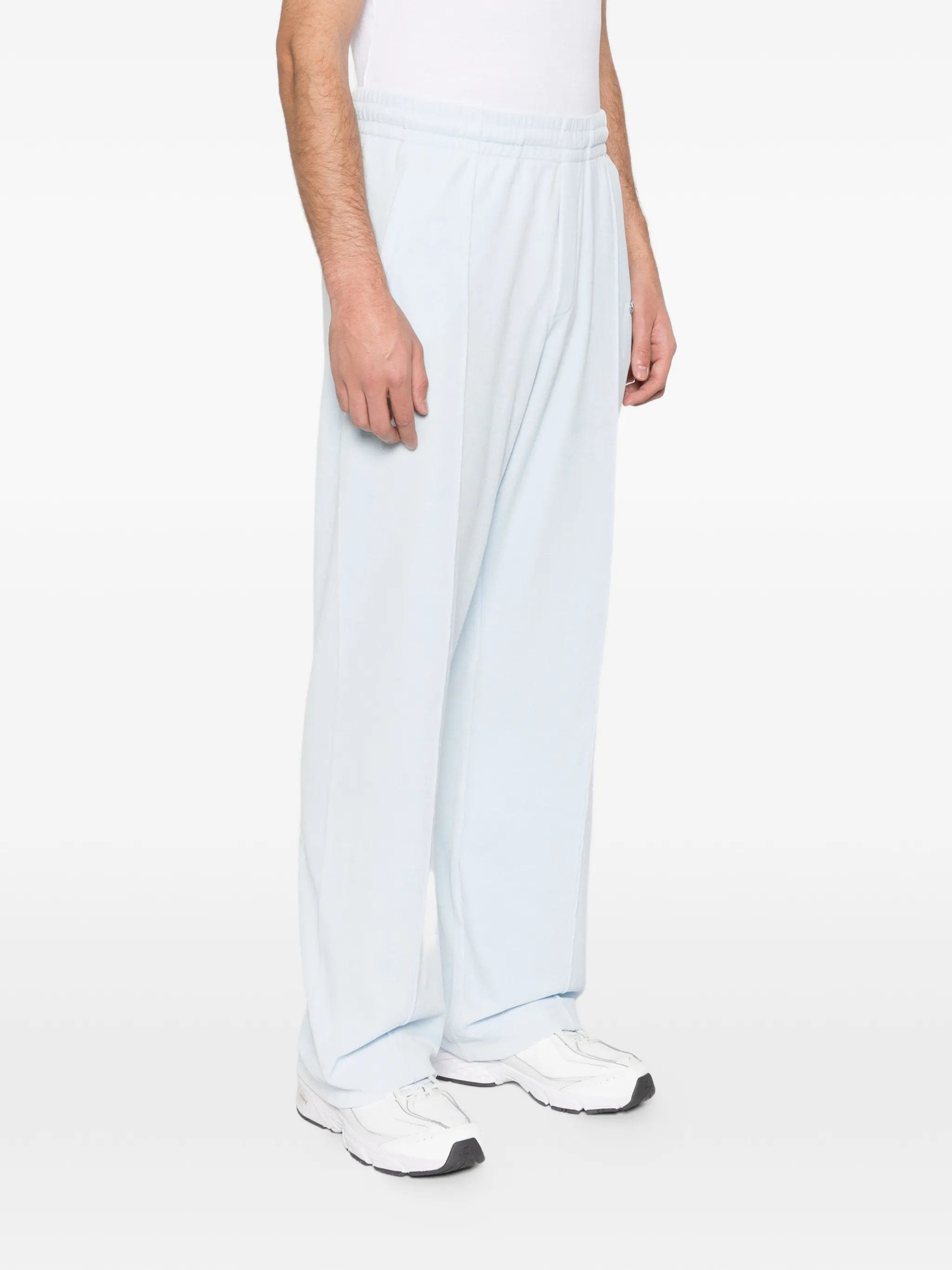 Casablanca velour logo - plaque track pants