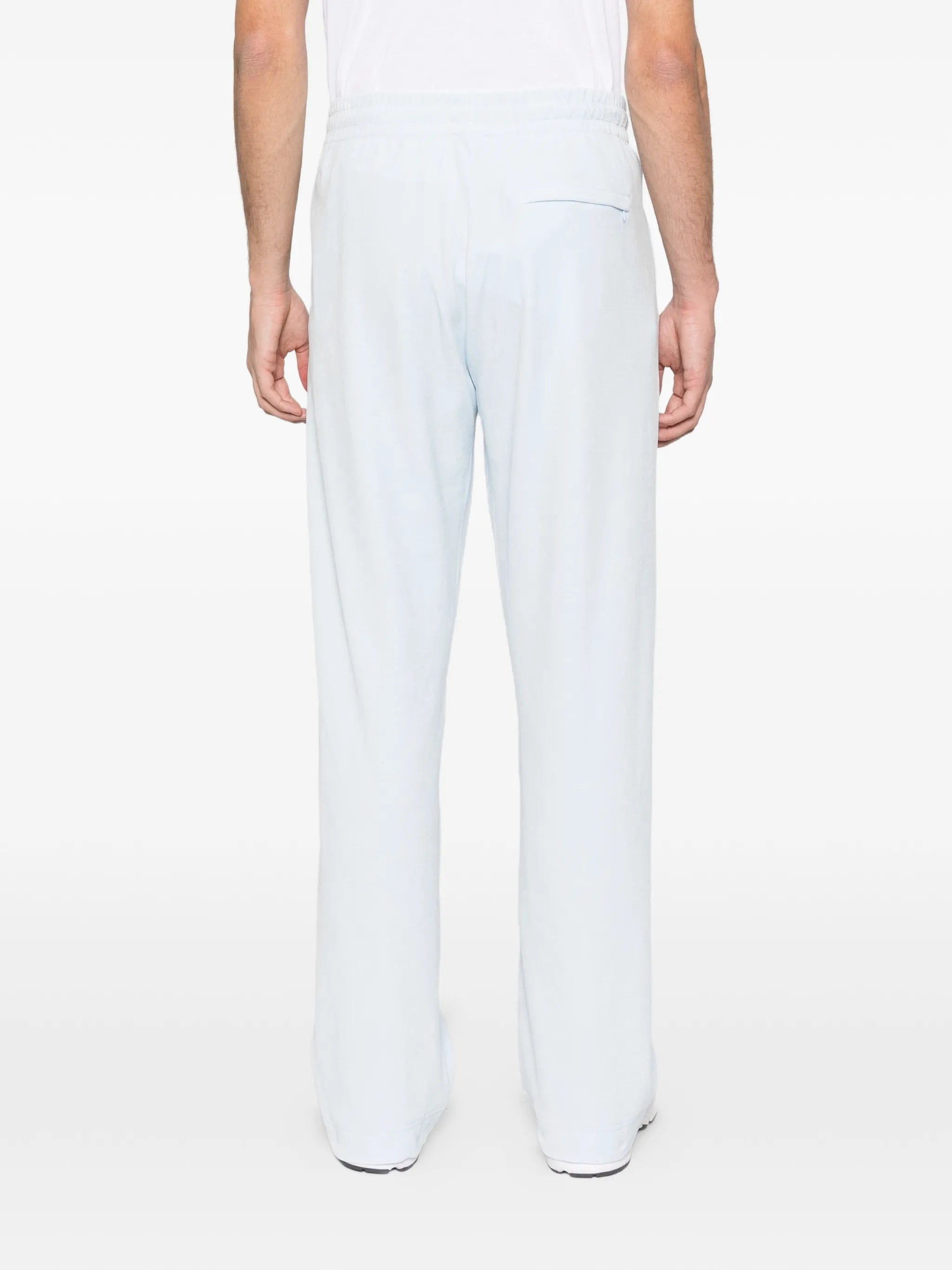 Casablanca velour logo - plaque track pants