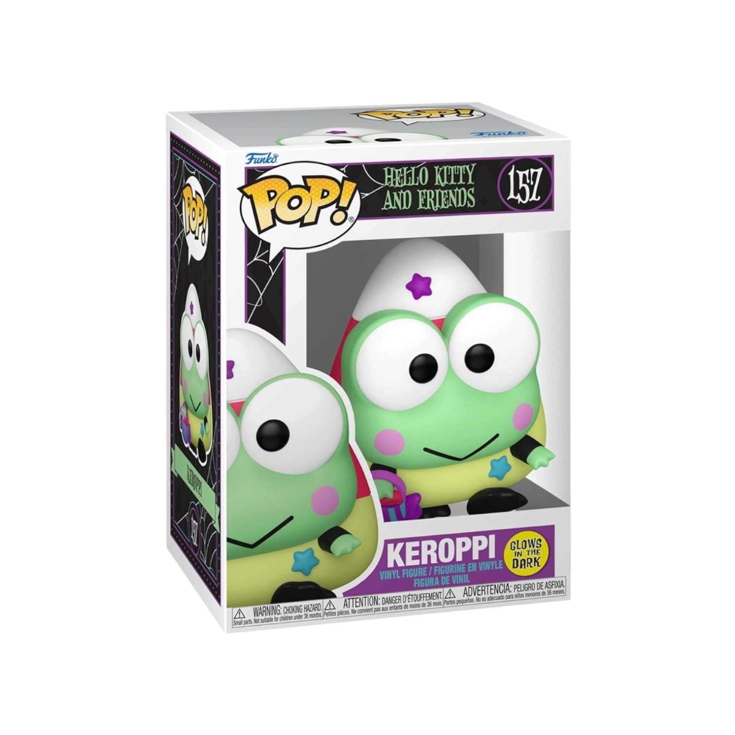 Hello Kitty Keroppi Spooky (Glow in the dark) #157 Funko Pop - Hello Kitty and Friends - PREORDER