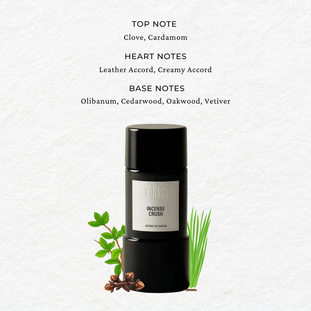 D'orsay Incense Crush Extrait de Parfum 90 ml