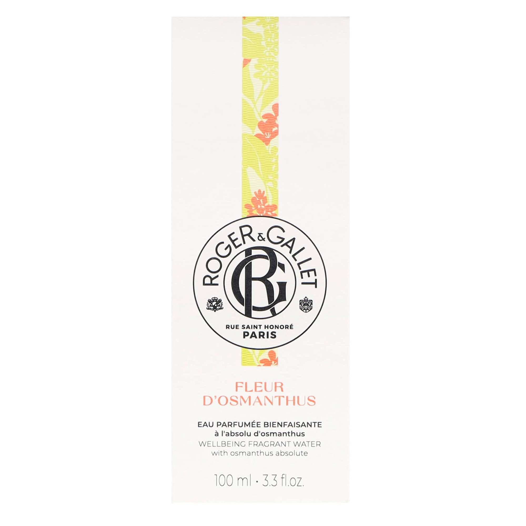 Roger & Gallet Fleur d'Osmanthus Wellbeing Fragrant Water 100 ml