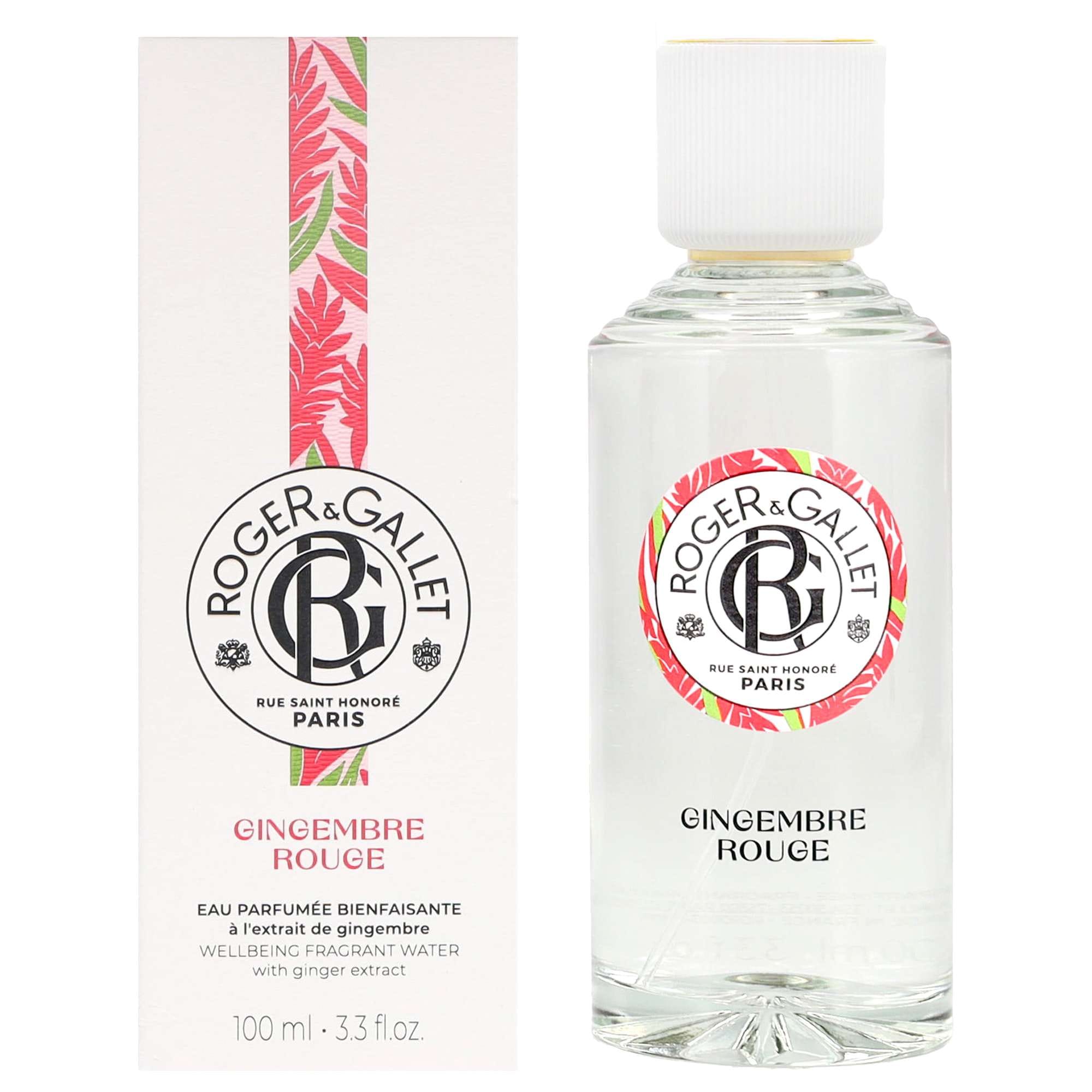 Roger & Gallet Gingembre Rouge Wellbeing Fragrant Water 100 ml