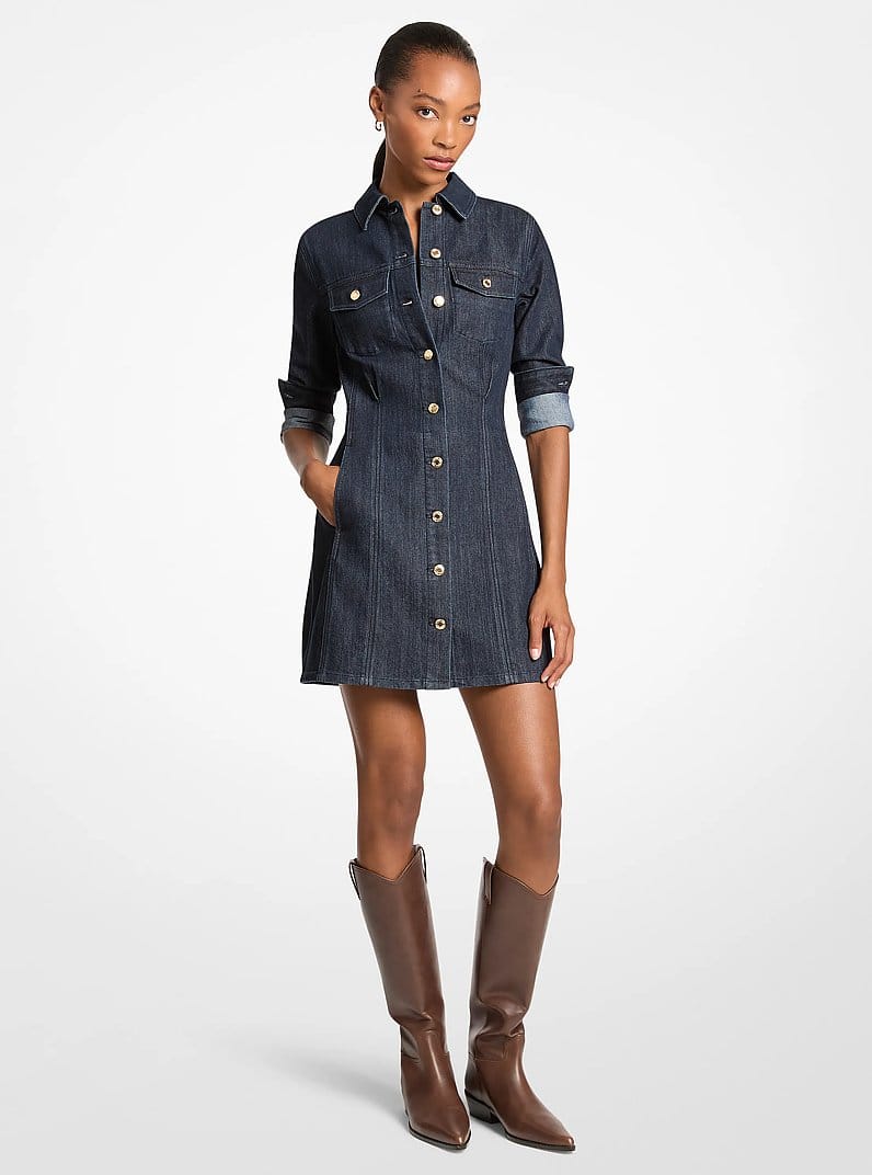 Denim Shirtdress