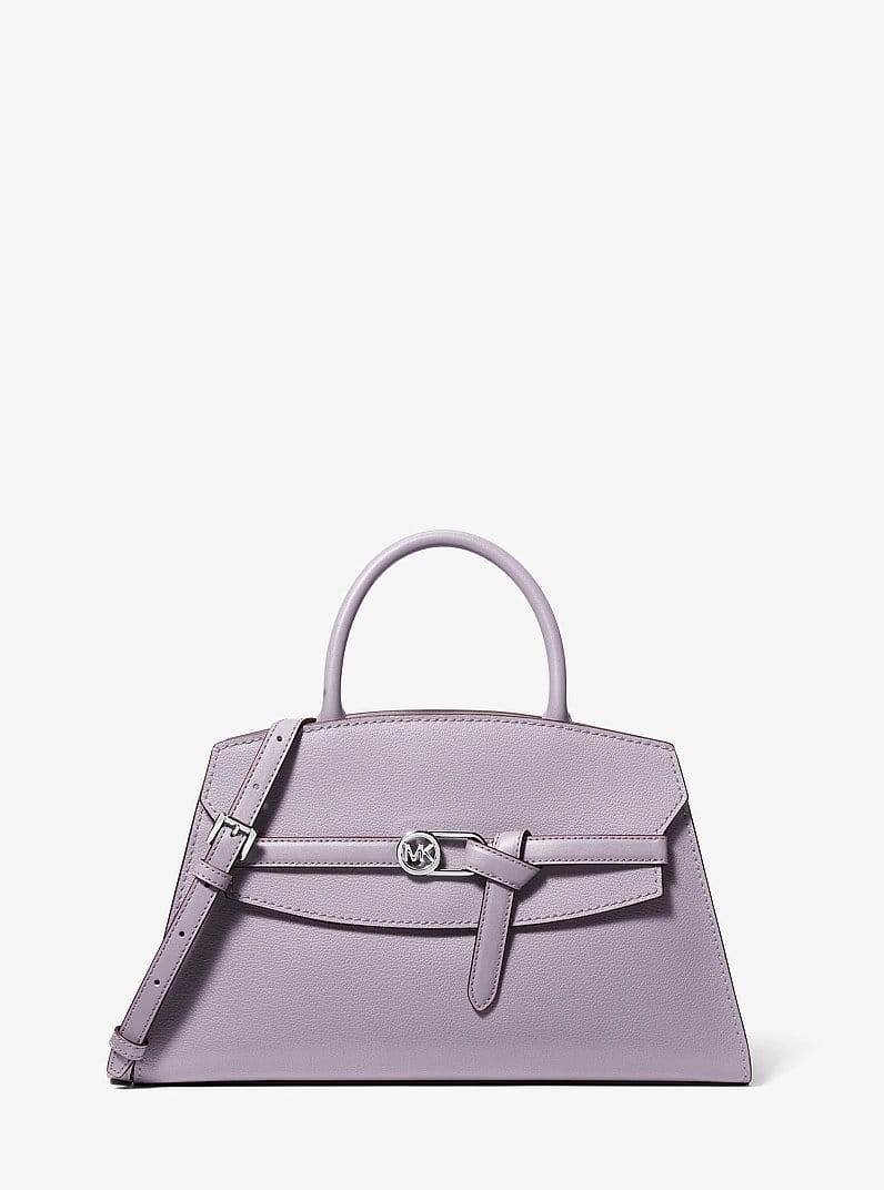 Greta Medium Leather Satchel
