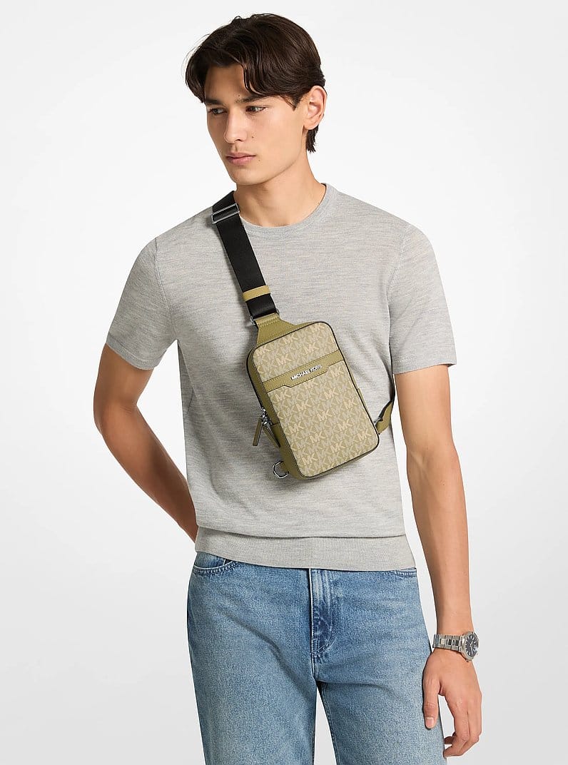 Cooper Medium Signature Logo Sling Bag