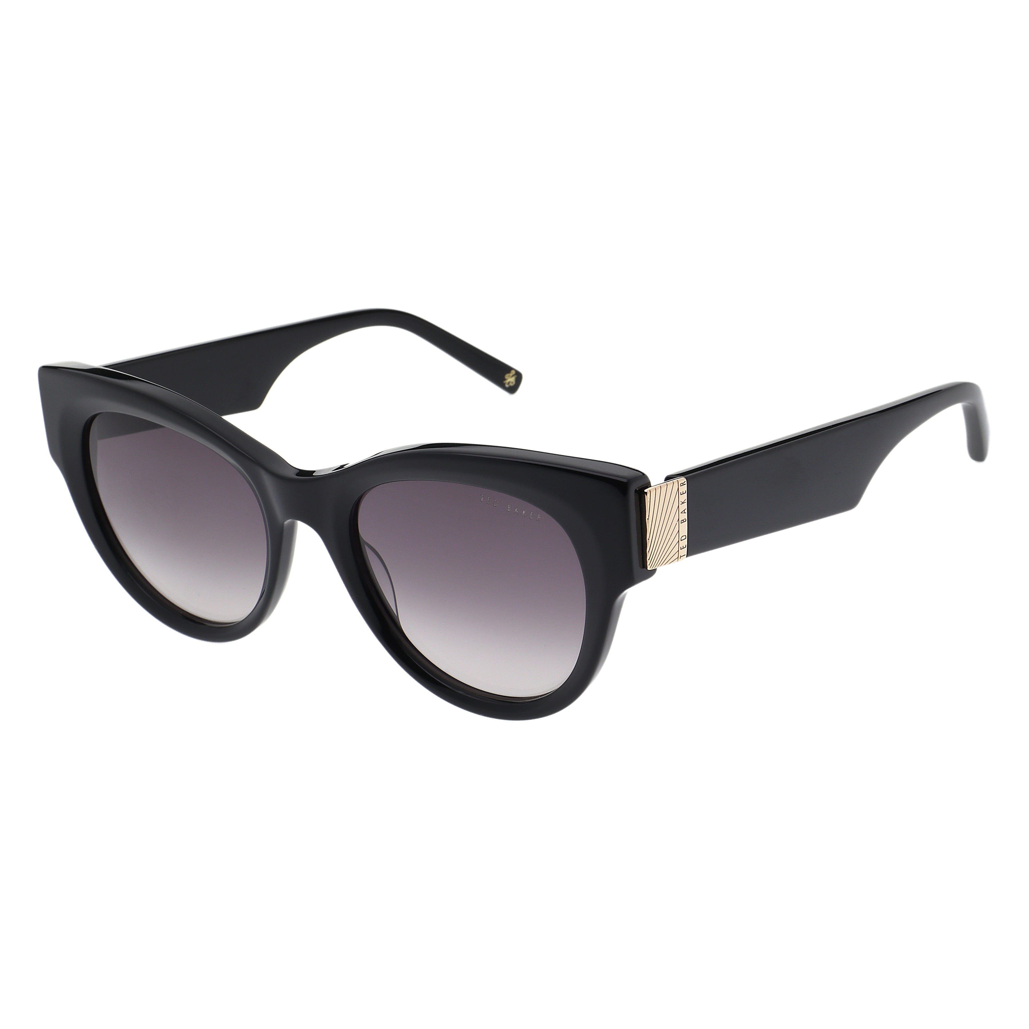 Farah Sunglasses Gloss Solid Black