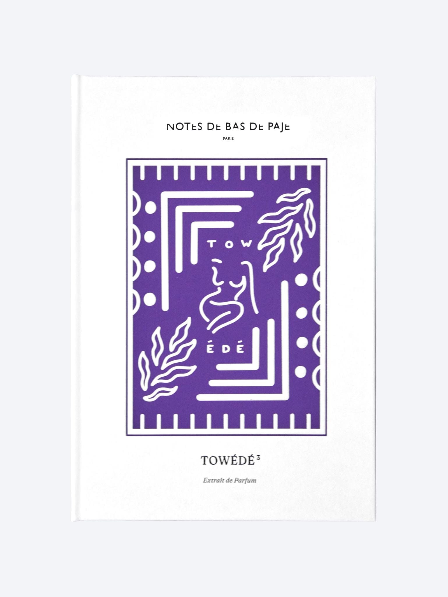 NOTES de BAS de PAJE Towede extrait de parfum 50 ml