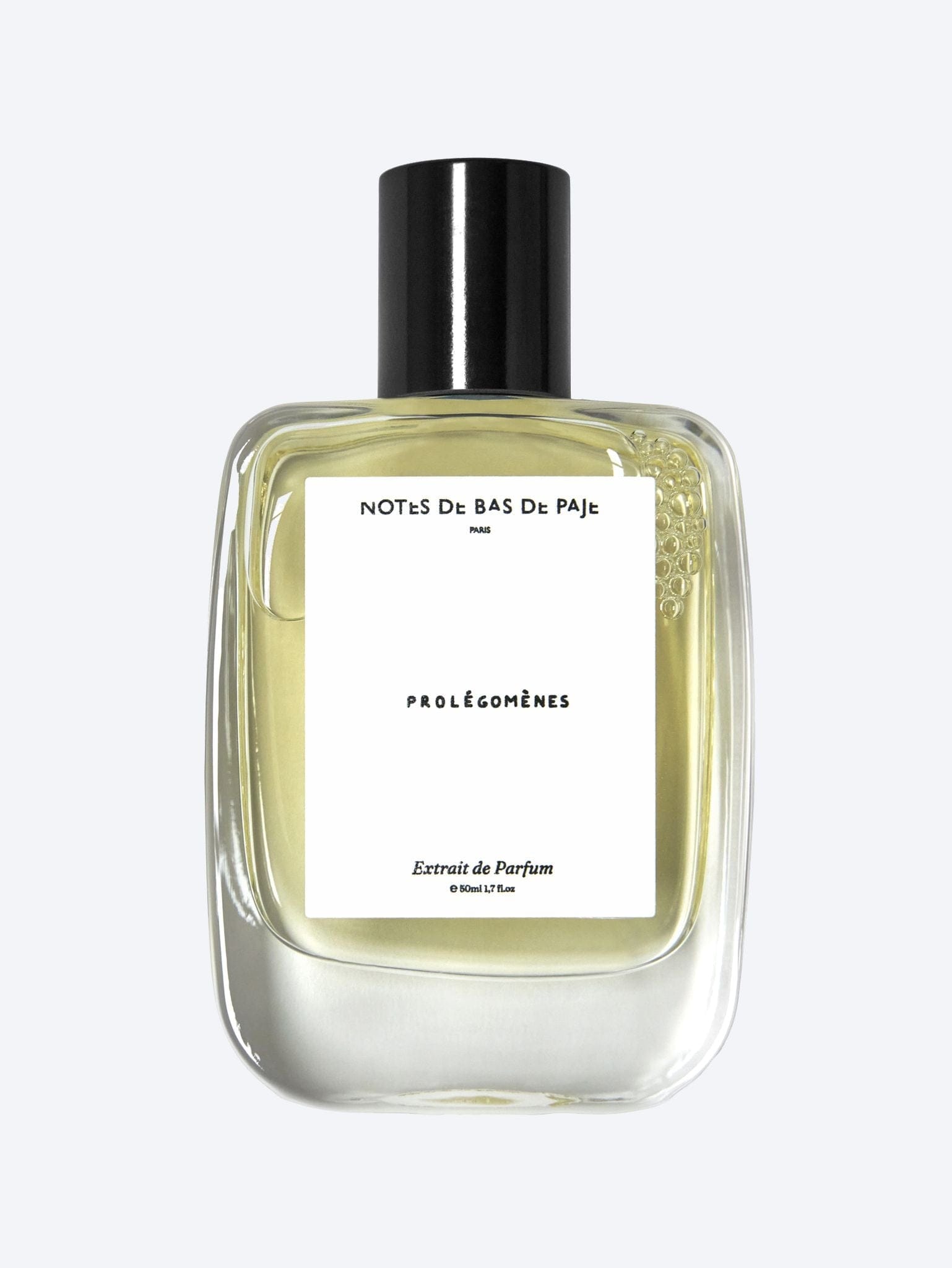 NOTES de BAS de PAJE Prolegomenes extrait de parfum 50 ml