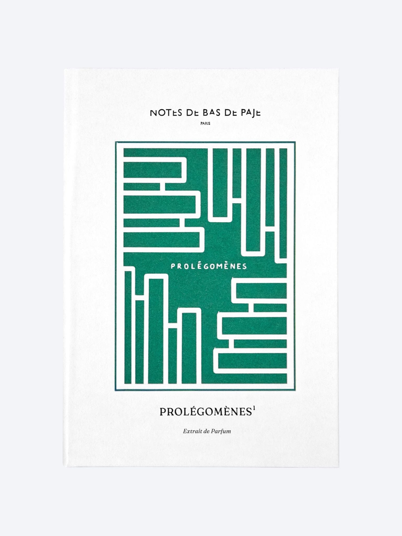 NOTES de BAS de PAJE Prolegomenes extrait de parfum 50 ml