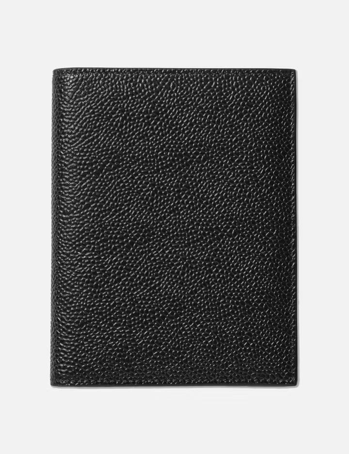 Thom Browne Pebble Grain Leather Passport Holder