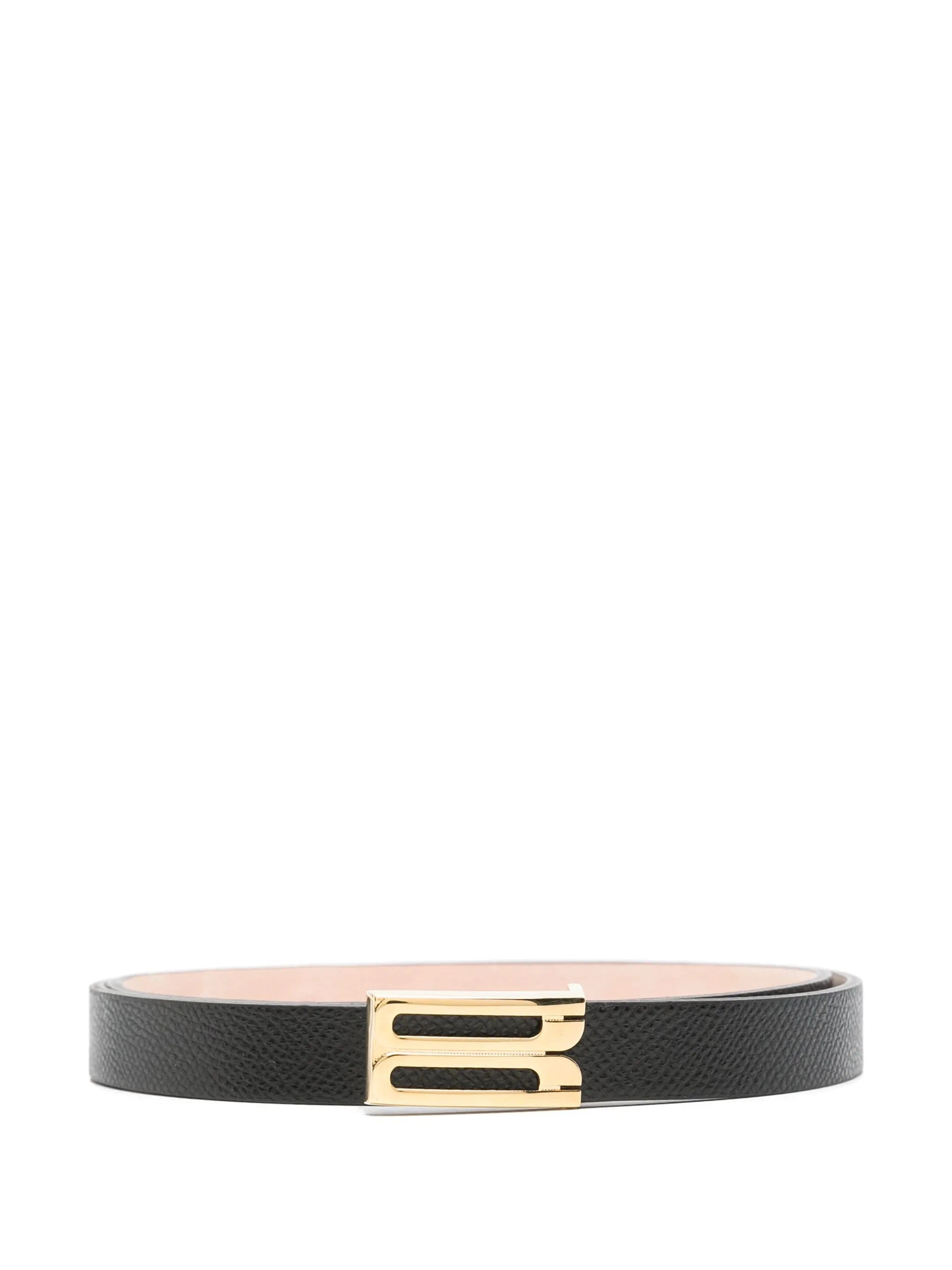 Victoria Beckham small grained - leather belt